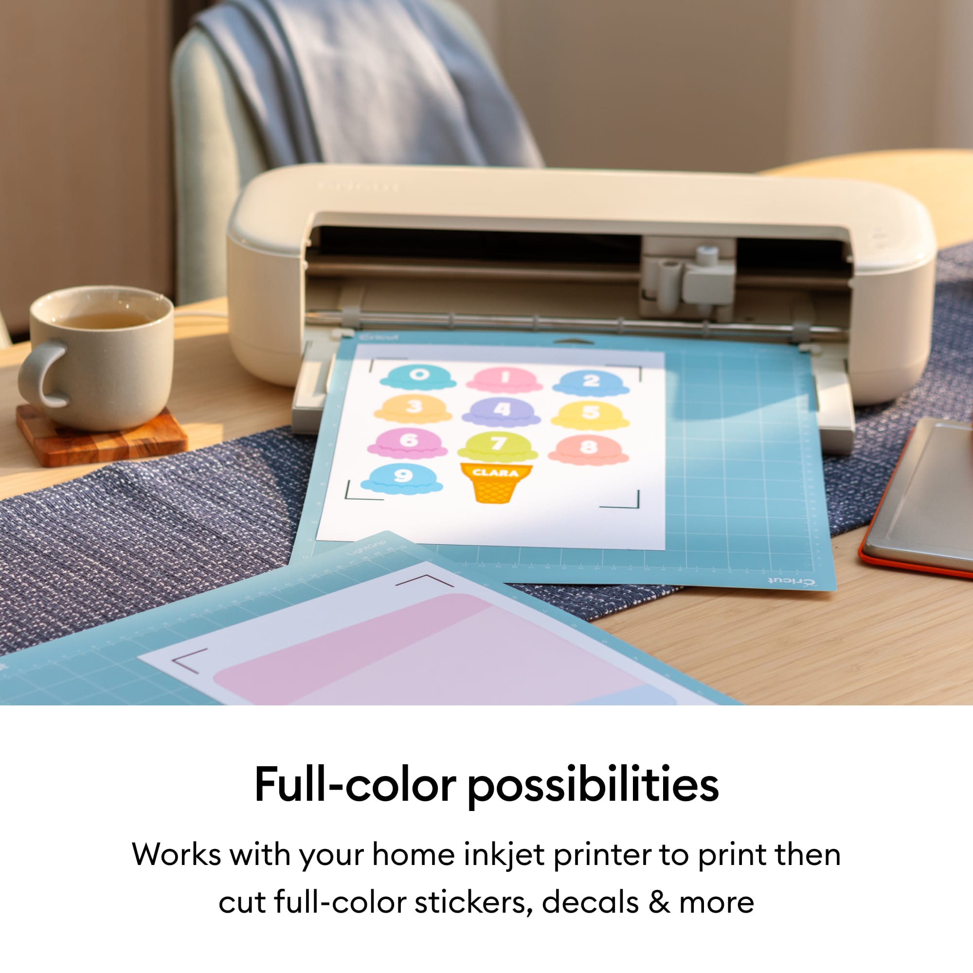 Cricut Explore® 5 Taupe + Essential Bundle