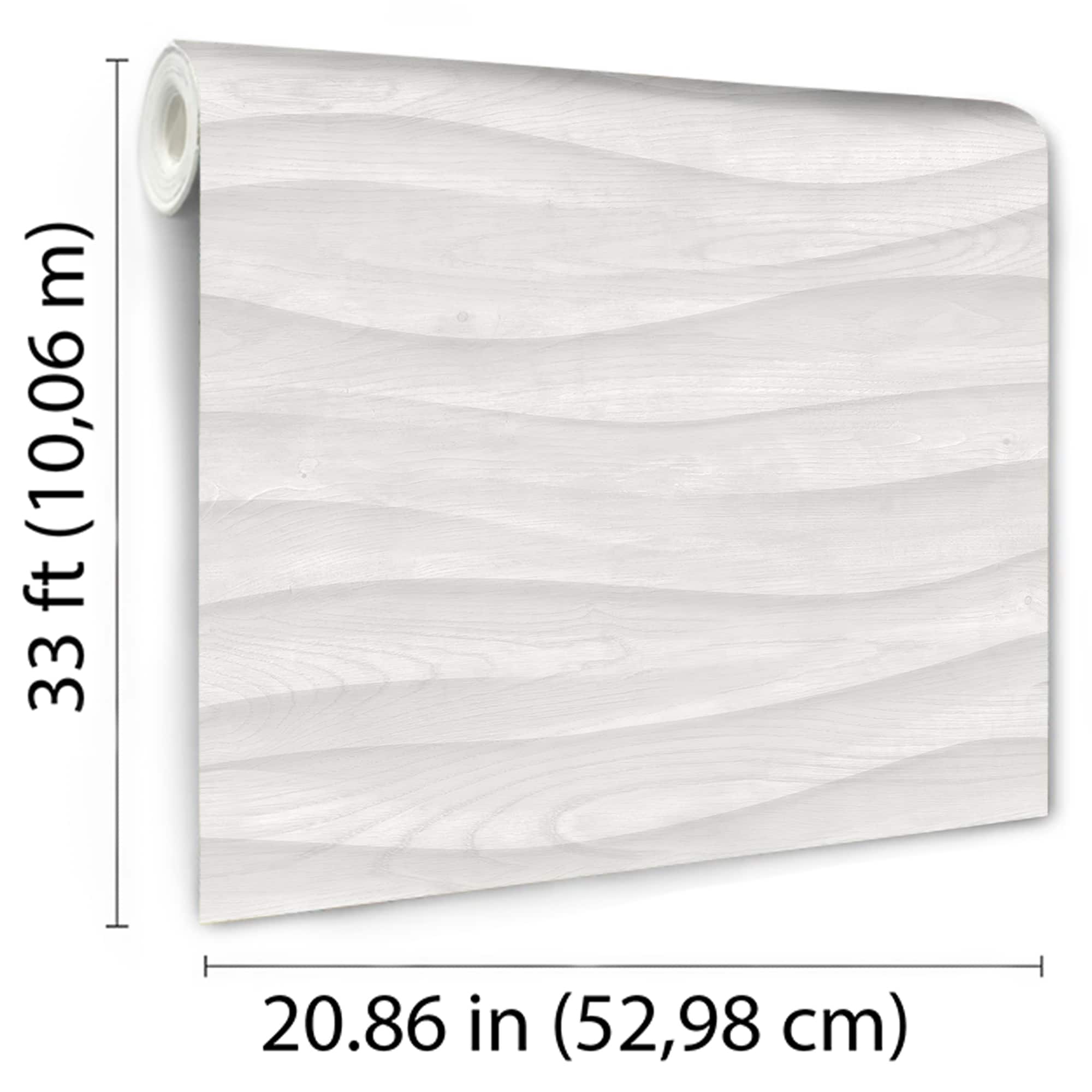 Designs Direct Natural Drift Wavy Wood Structure Wallpaper