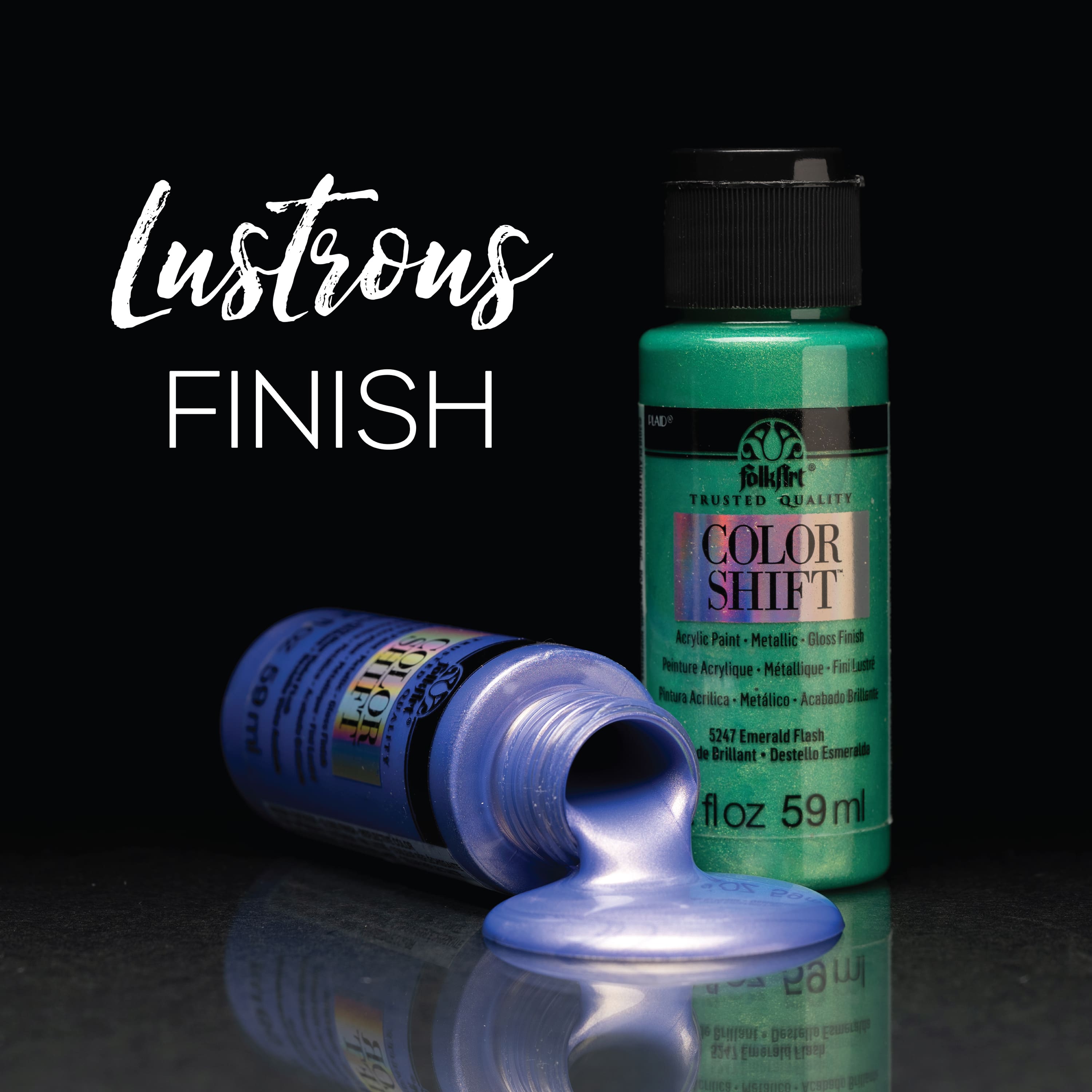 FolkArt® Color Shift Gloss Acrylic Craft Paint 8 Color Set