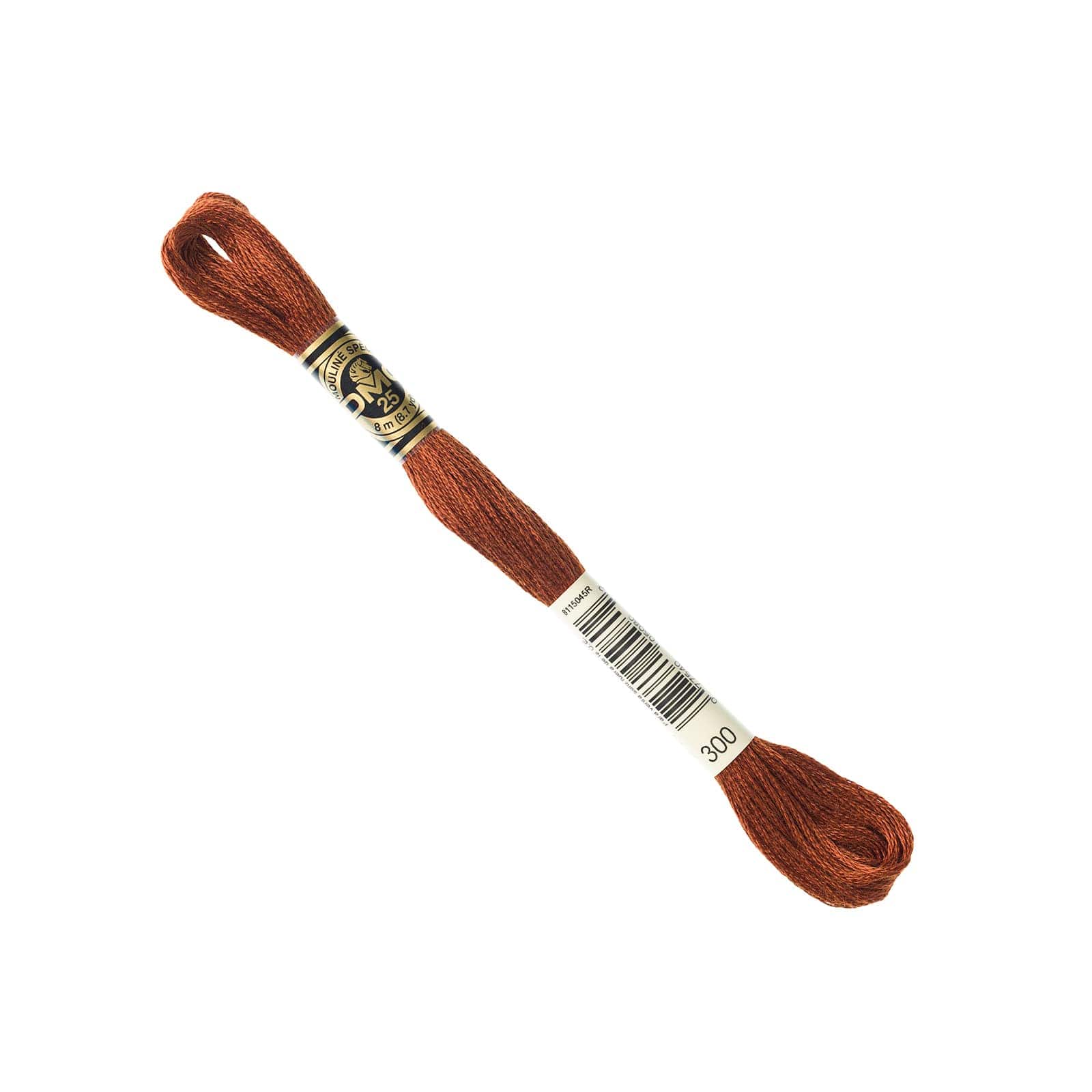 DMC® 6 Strand Embroidery Floss, Brown, Color: 300 VY DK Mahogany