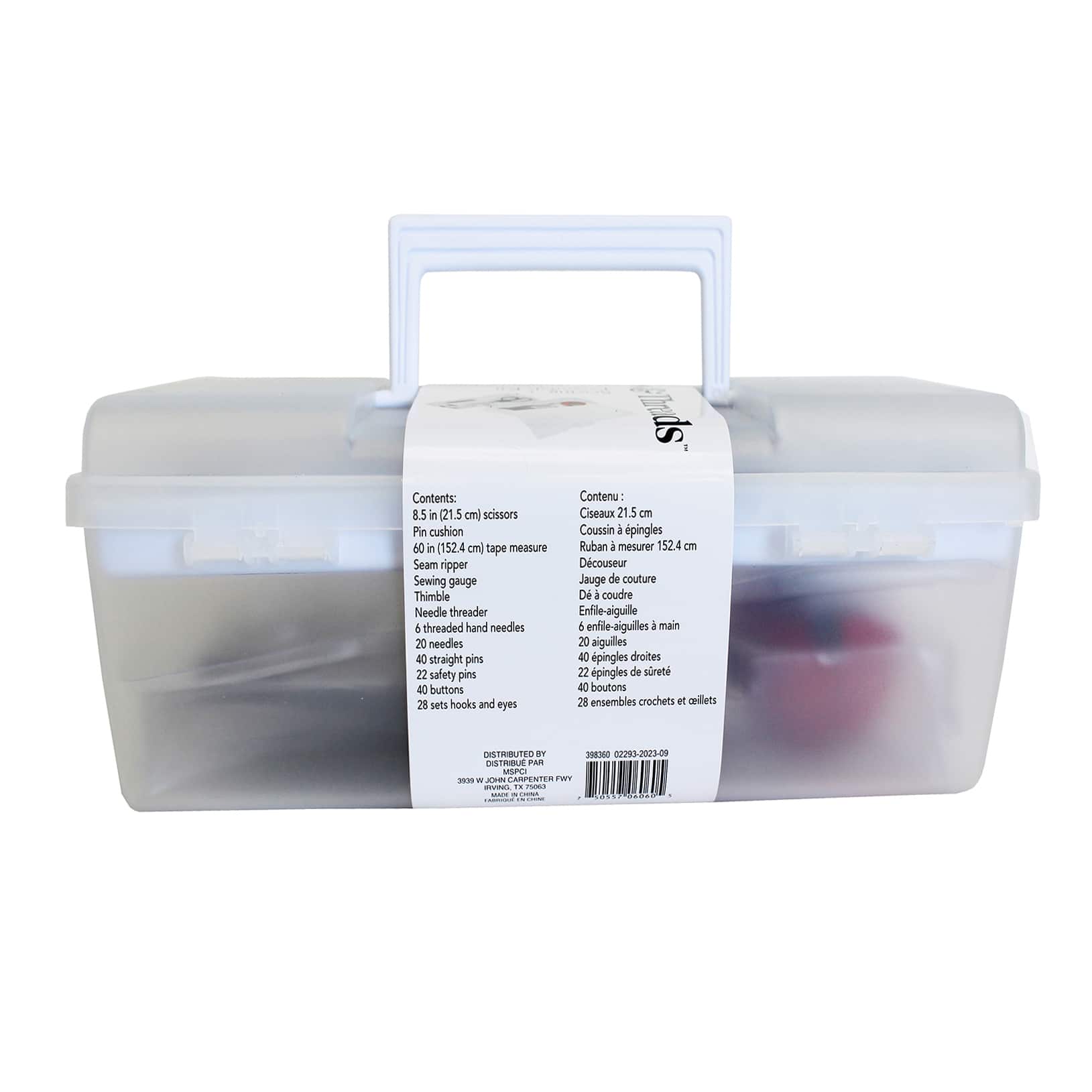 Sew & Go Premium Sewing Kit in Caddy with Removable Tray by Loops & Threads™