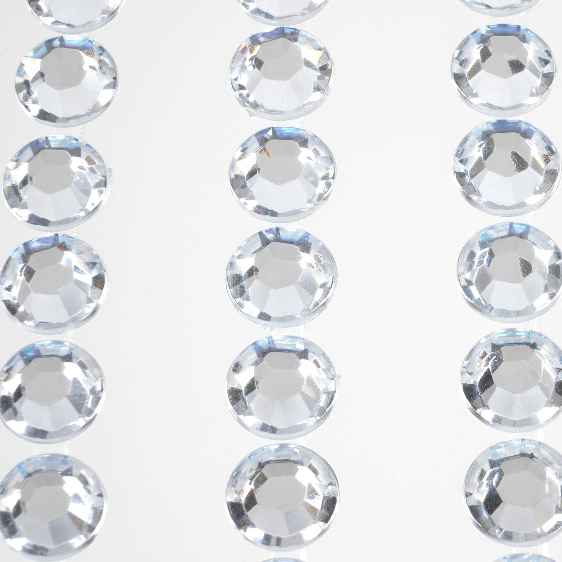 12 Packs: 4 ct. (48 total) 8mm Clear Rhinestone Borders by Recollections™