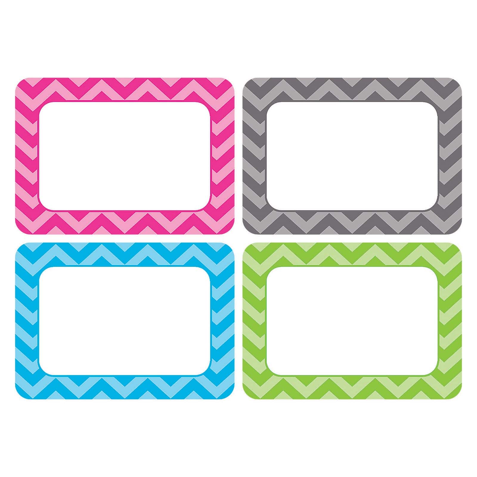 Chevron Name Tags