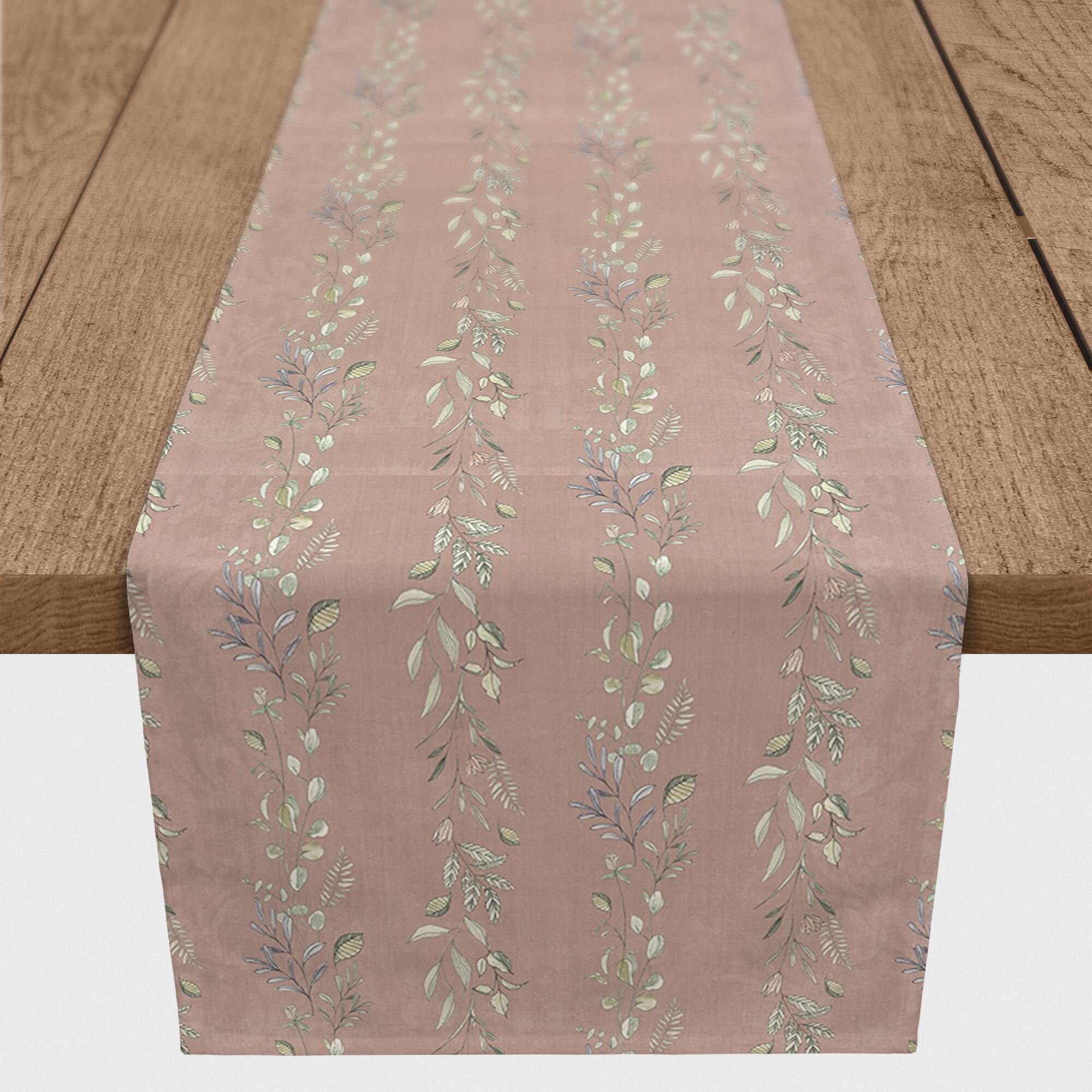 Vines Cotton Twill Runner