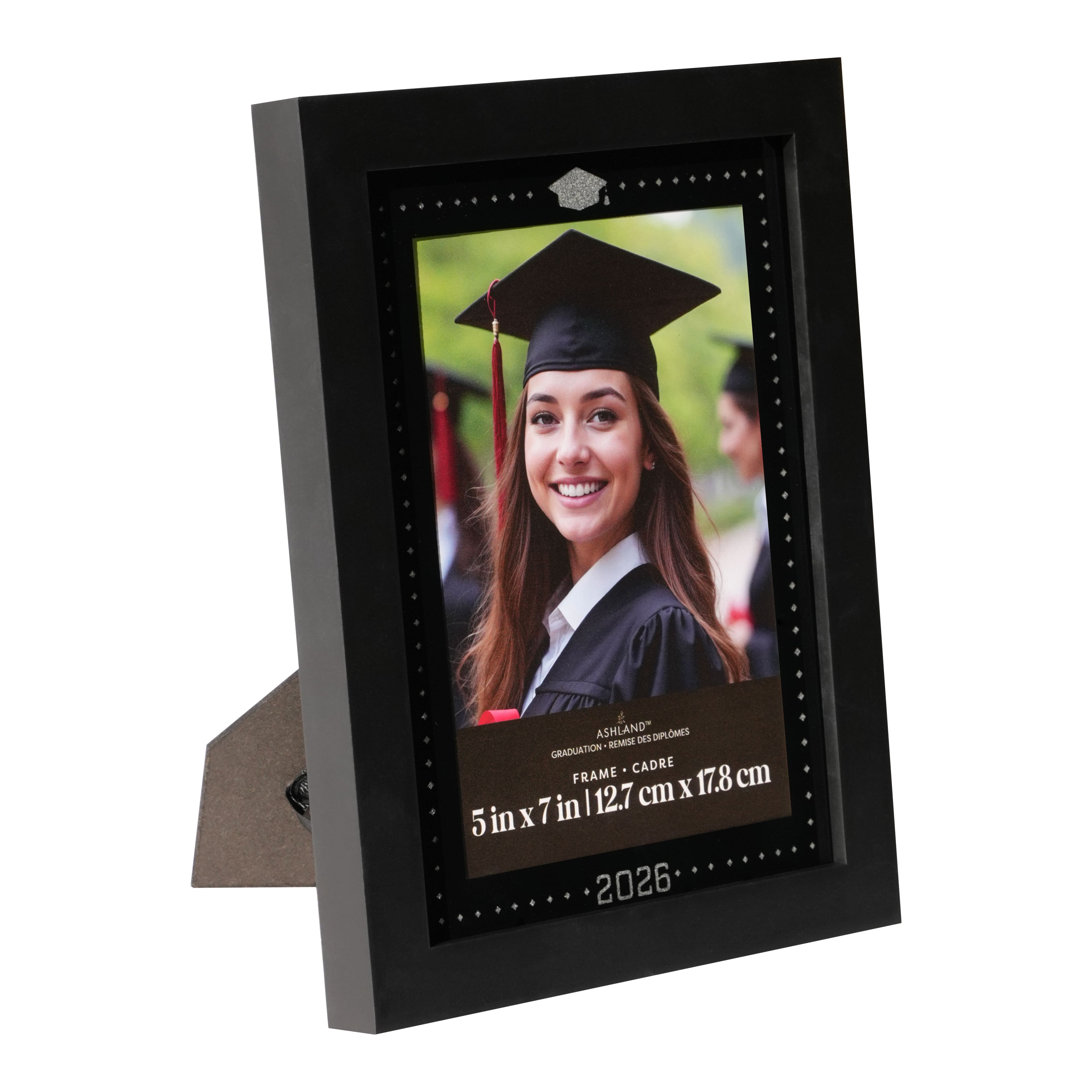 5" x 7" Black 2026 Bling Tabletop Frame, Graduation by Ashland®