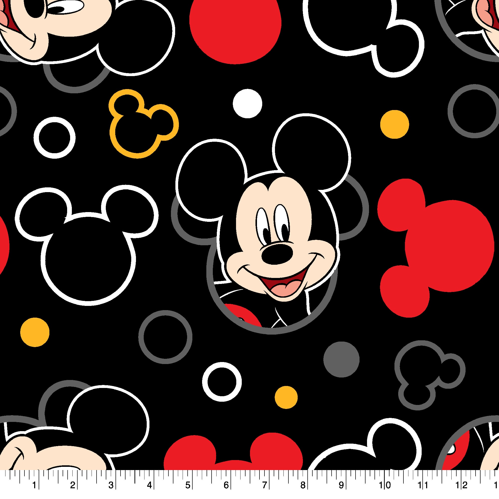 Springs Creative Disney® Mickey Head Icons Fleece