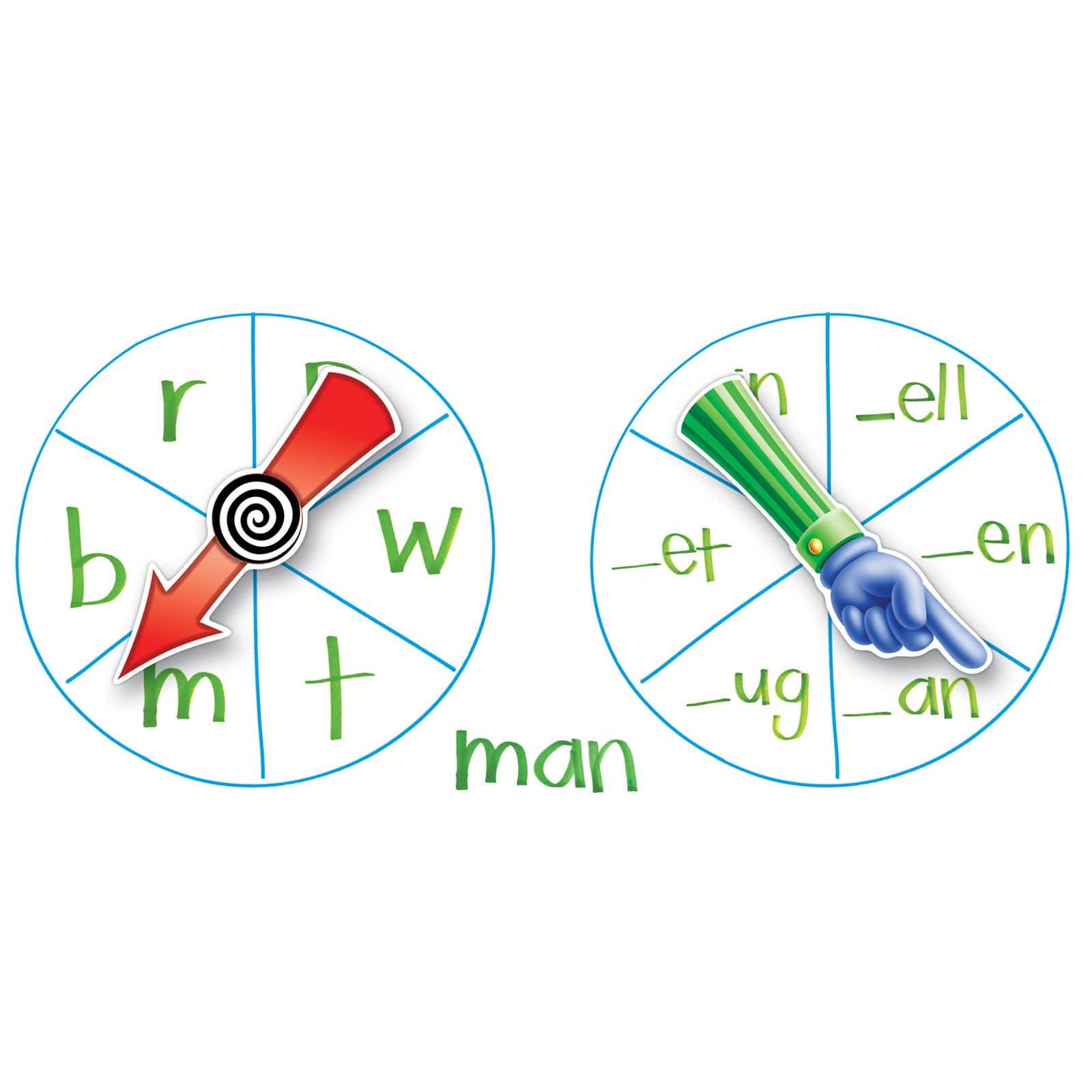 SpinZone® Magnetic Whiteboard Spinners