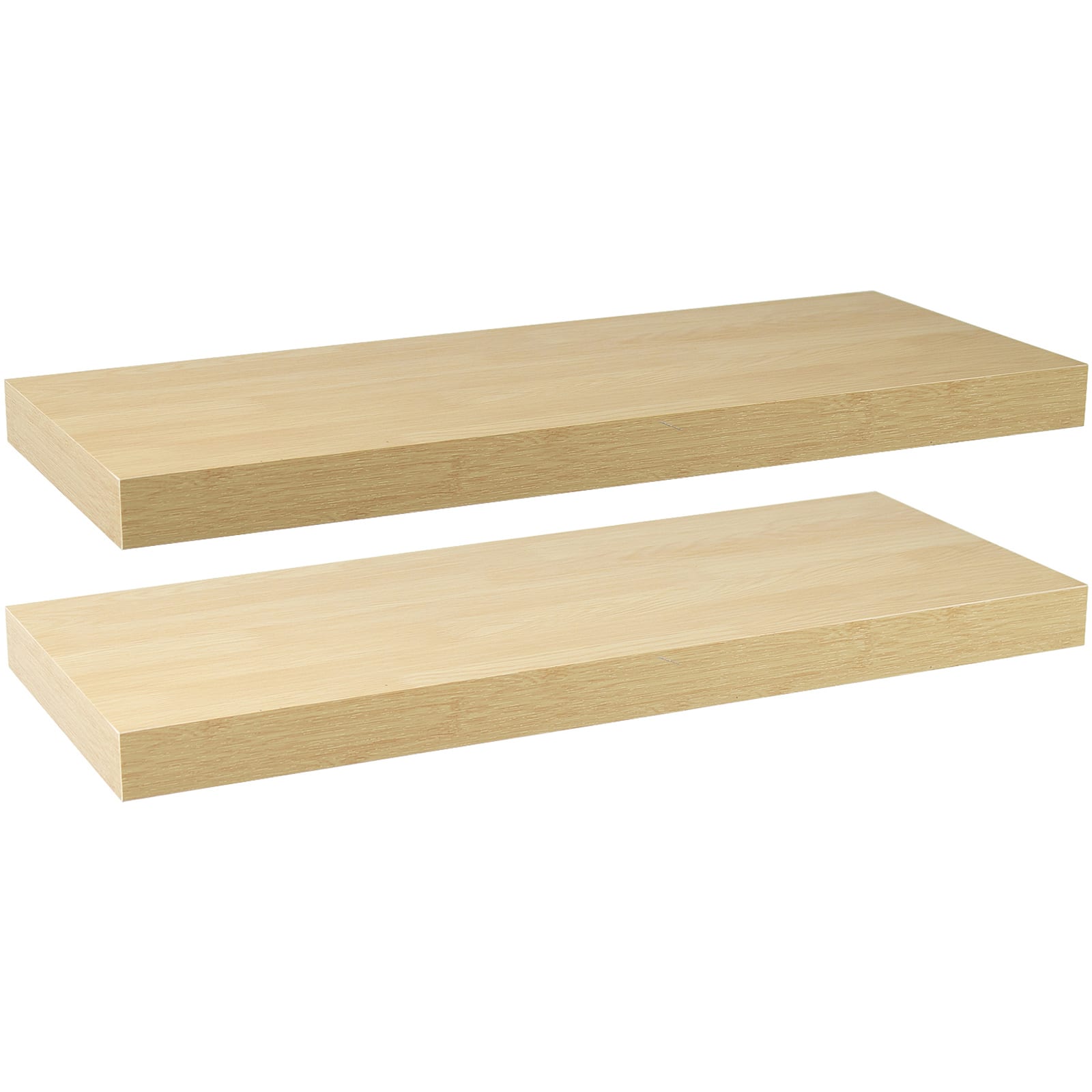 Sorbus 23.7" Extra Long Decorative Floating Shelves, 2ct.