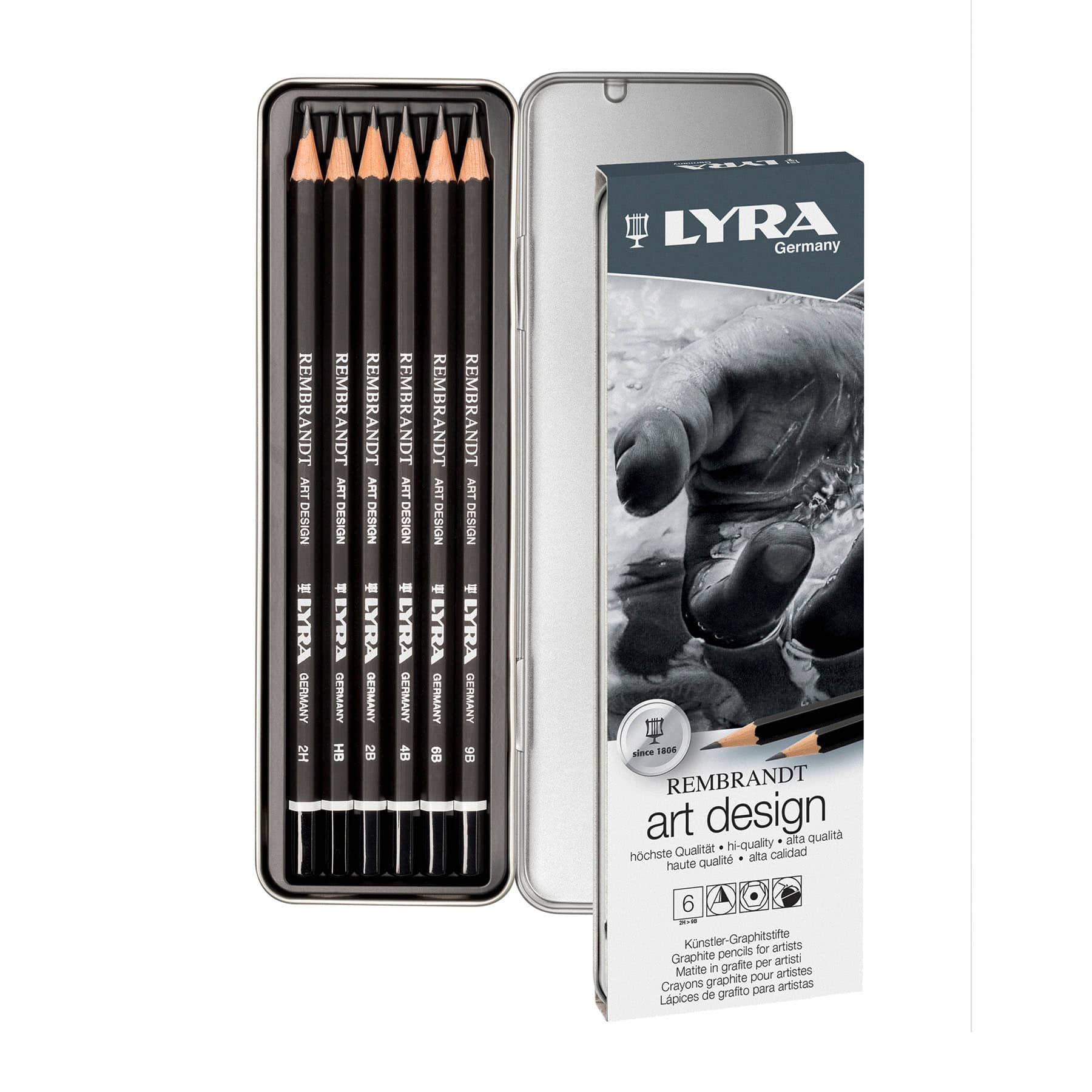 Lyra Rembrandt Art Design Graphite Drawing Pencil Set