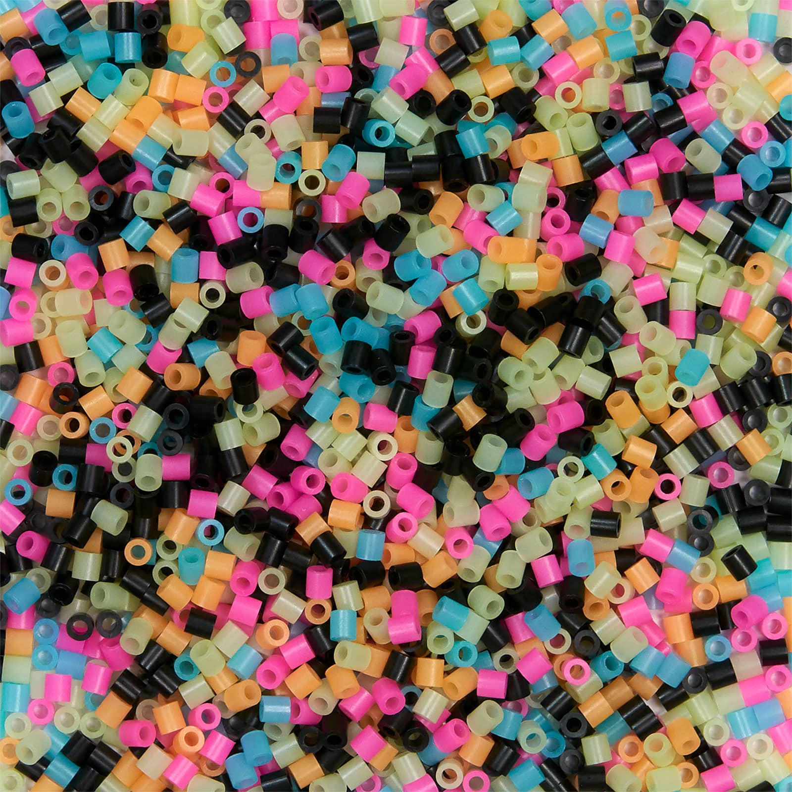 8 Pack: Perler Beads™ Glow in the Dark Activity Bucket