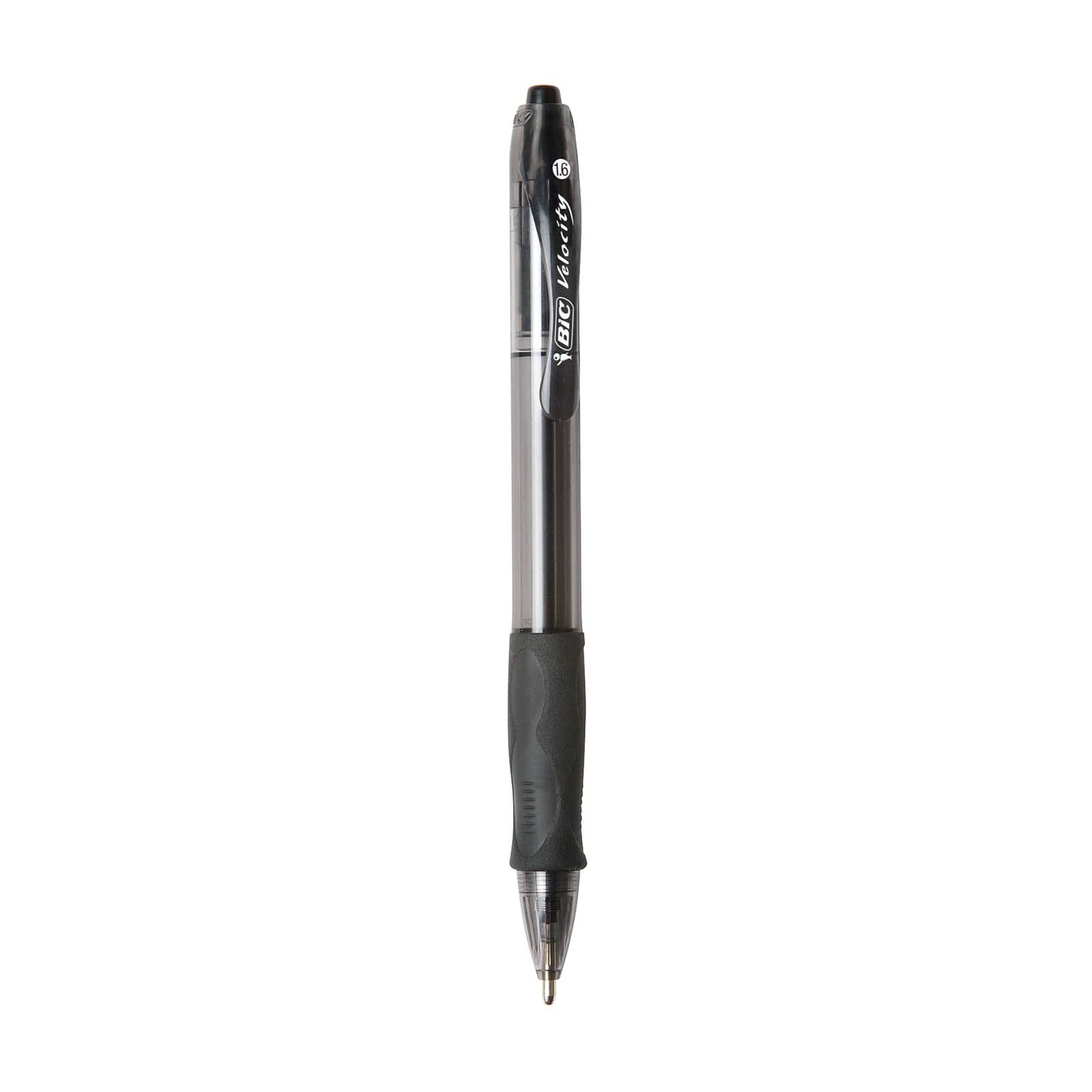 BIC® Glide™ Bold Black 1.6mm Retractable Ball Point Pen, 12ct.