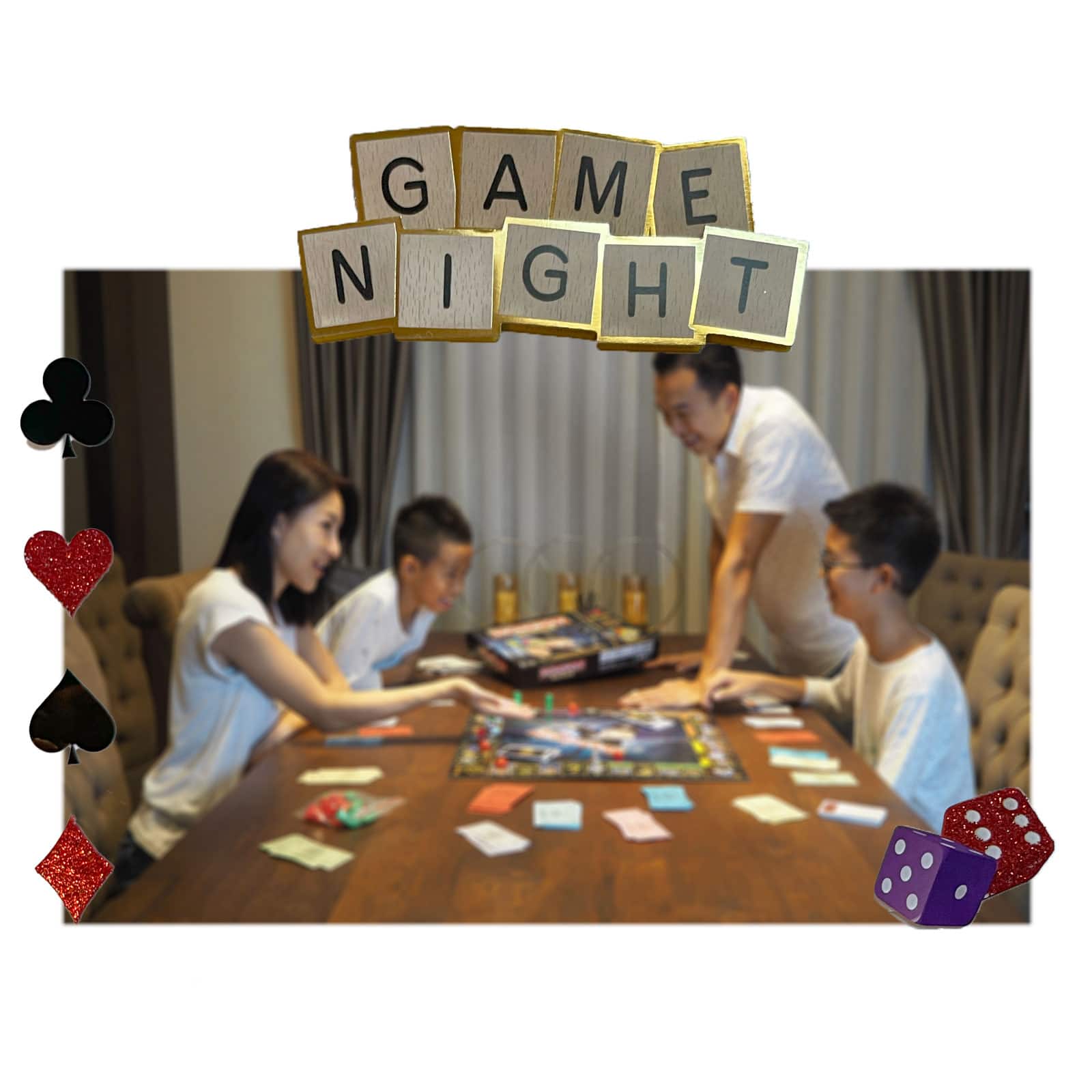 12 Pack: Game Night Dimensional Stickers by Recollections™