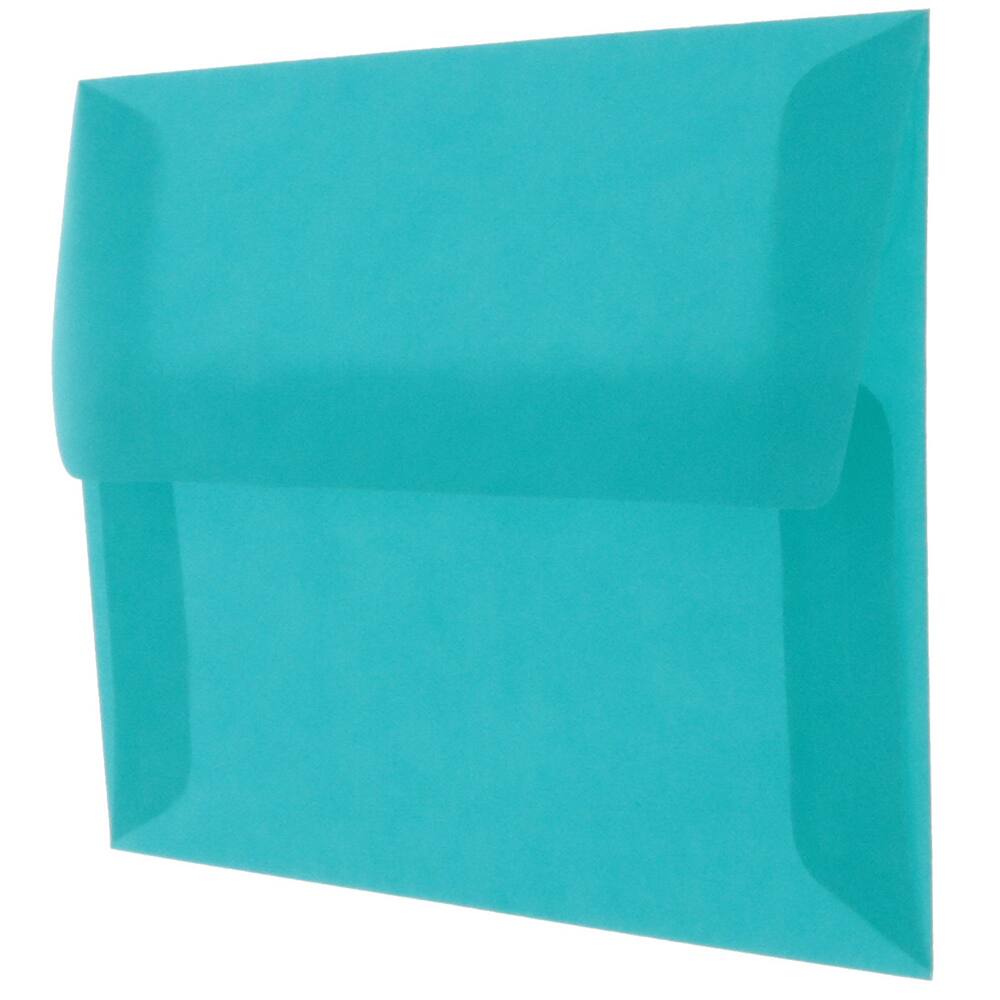 JAM Paper 4.75" x 6.5" Translucent Envelopes