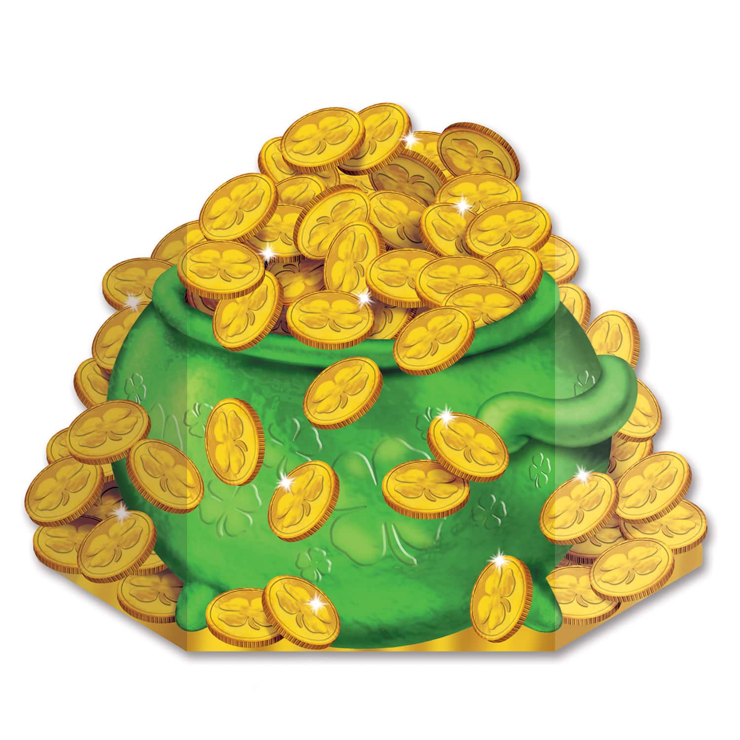 Beistle 3ft. x 24.5" Pot-O-Gold Standup
