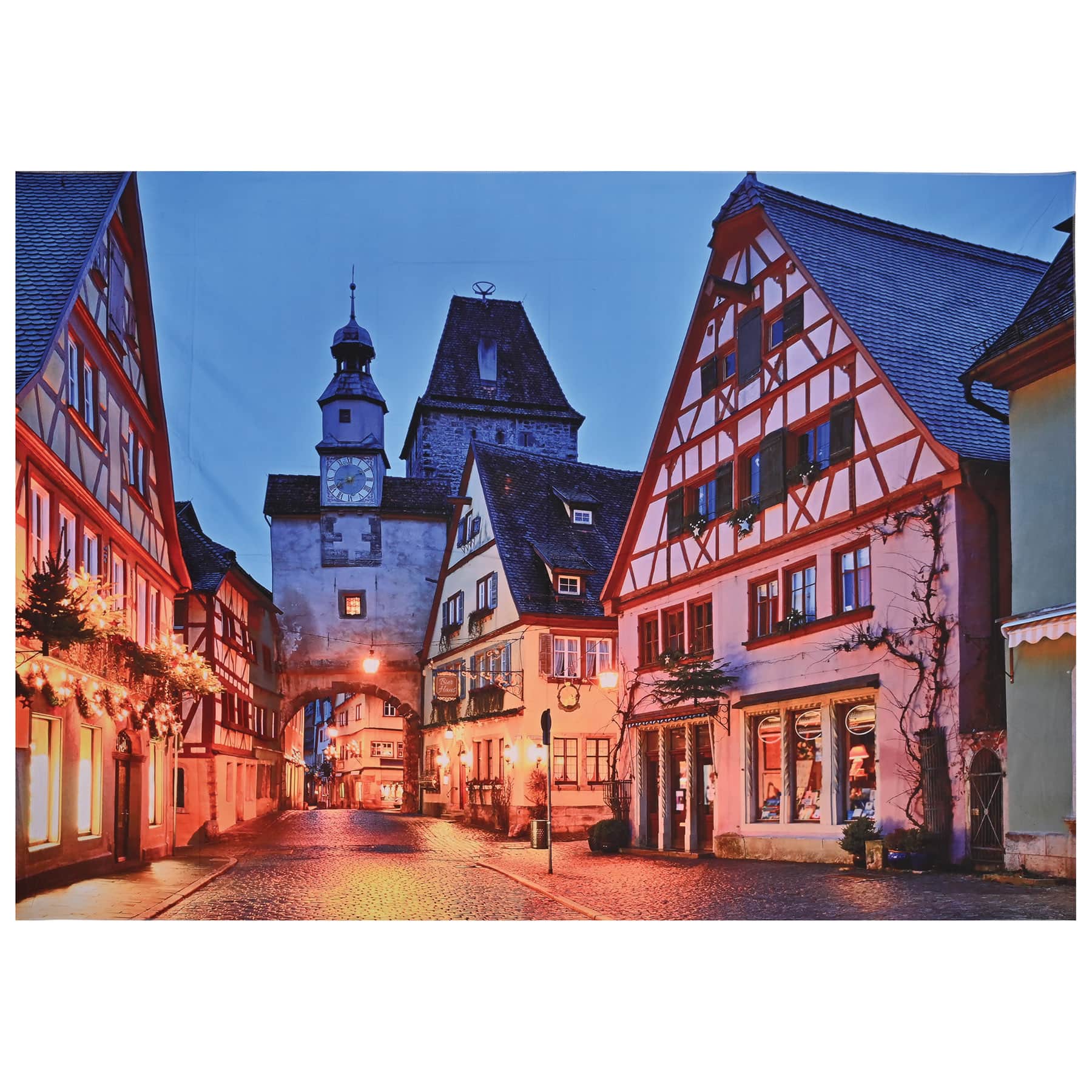 Beistle 5ft. x 7ft. Oktoberfest German Town Fabric Backdrop