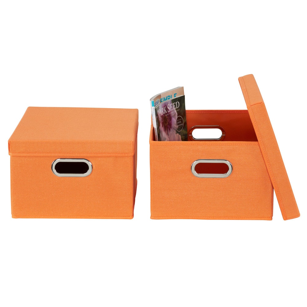 Household Essentials Storage Bins with Lids, 2ct.