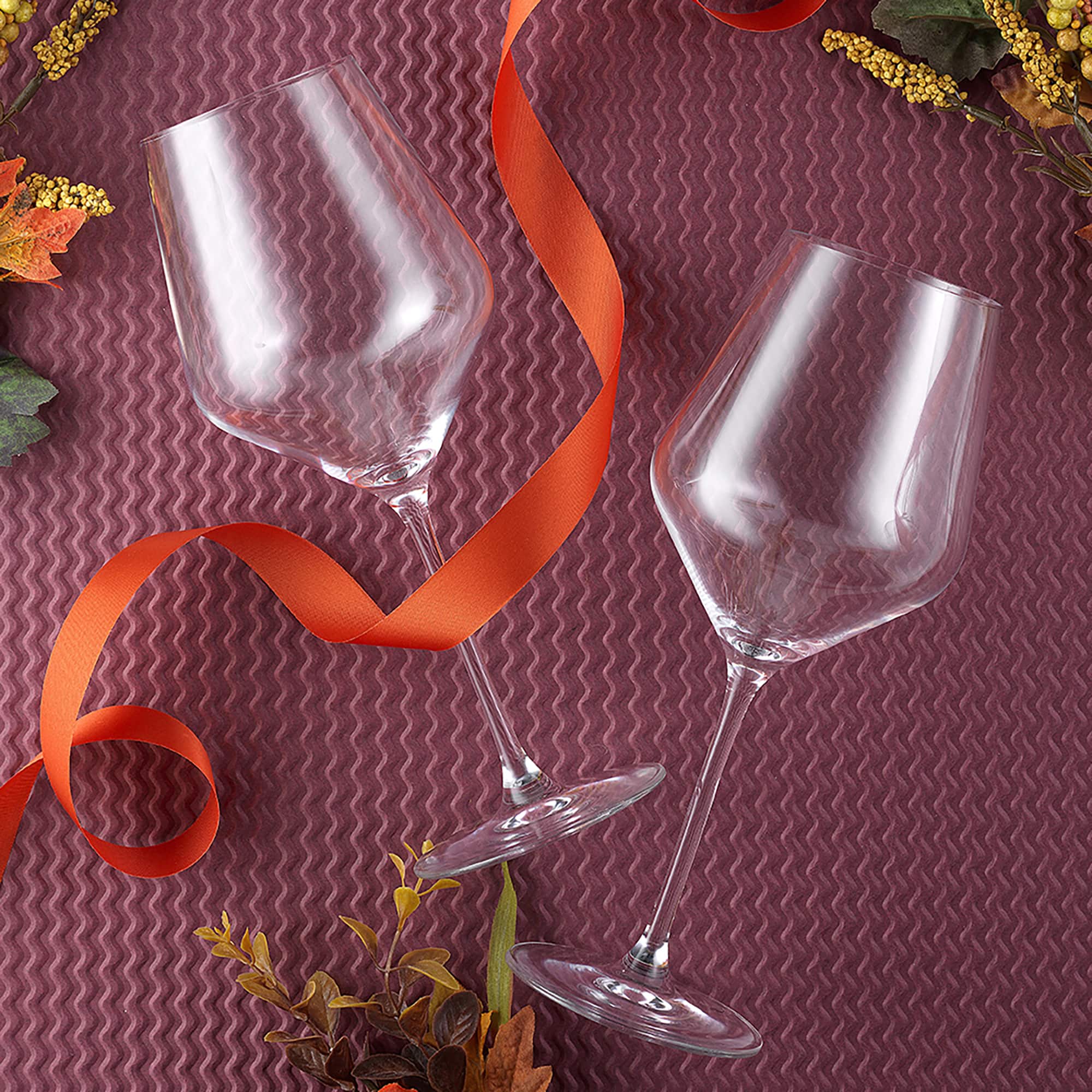 JoyJolt® 17oz. Layla Crystal White Wine Glasses, 8ct.