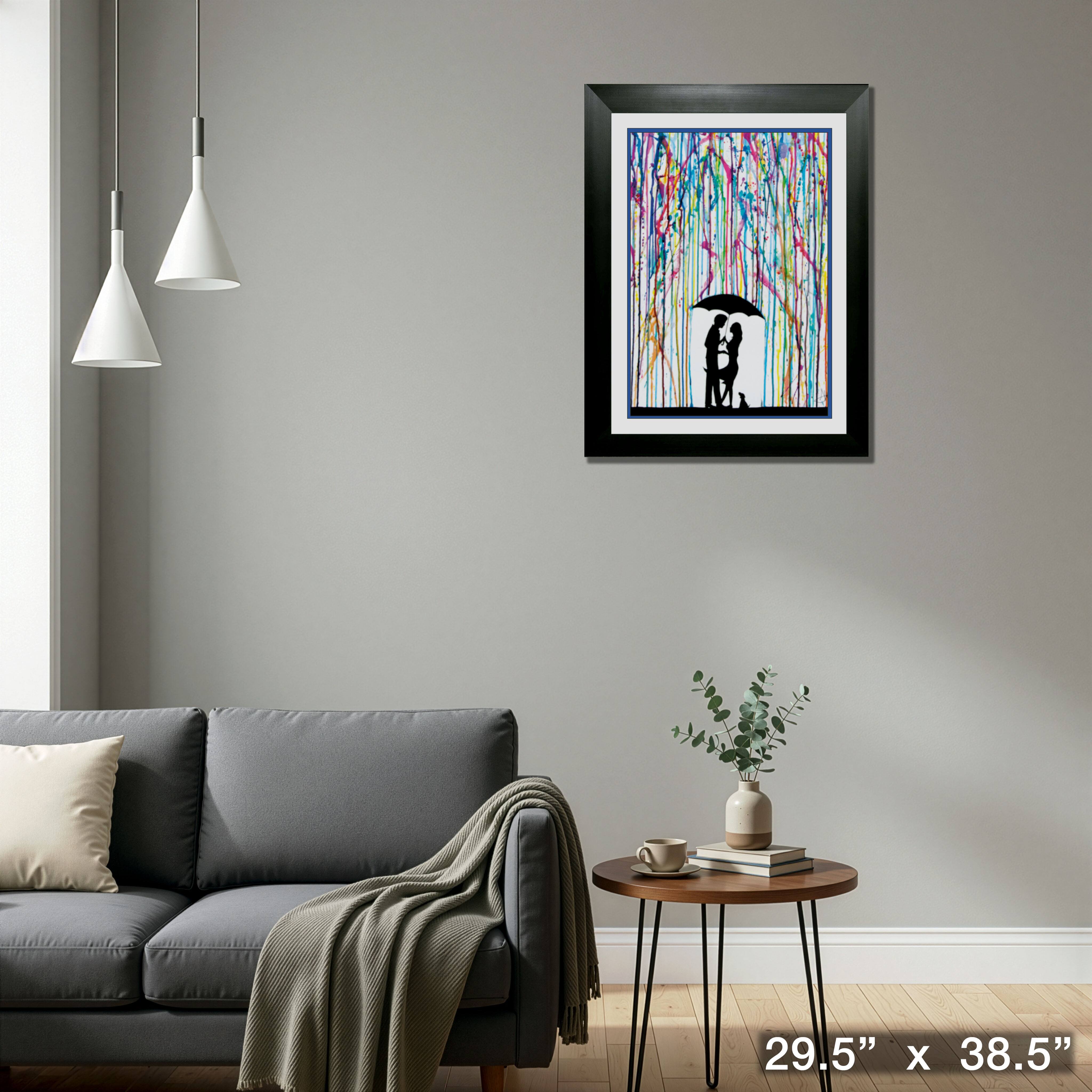 Two Step Framed Print by Marc Allante 29.5" x 38.5"