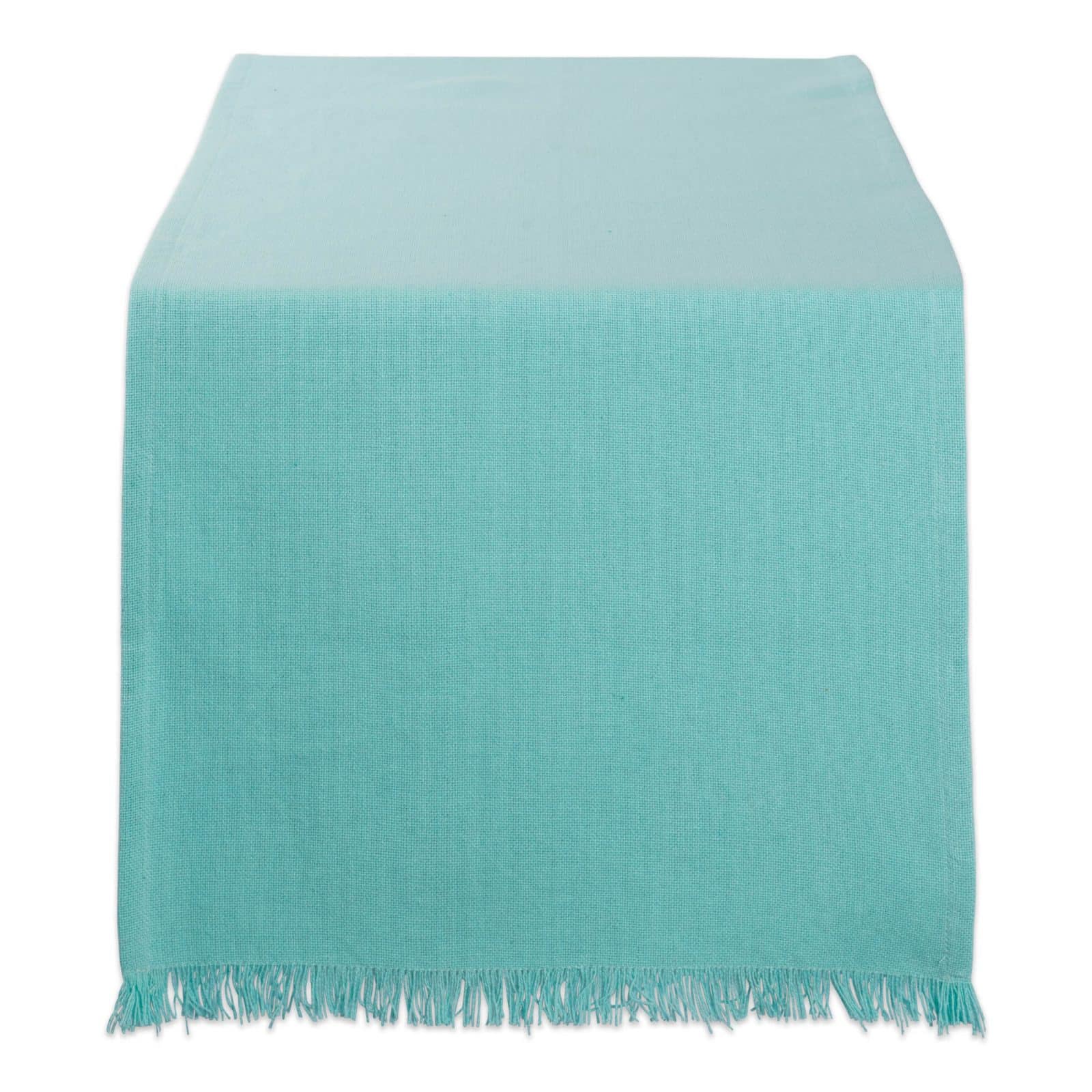 DII® 72" Solid Heavyweight Fringed Table Runner