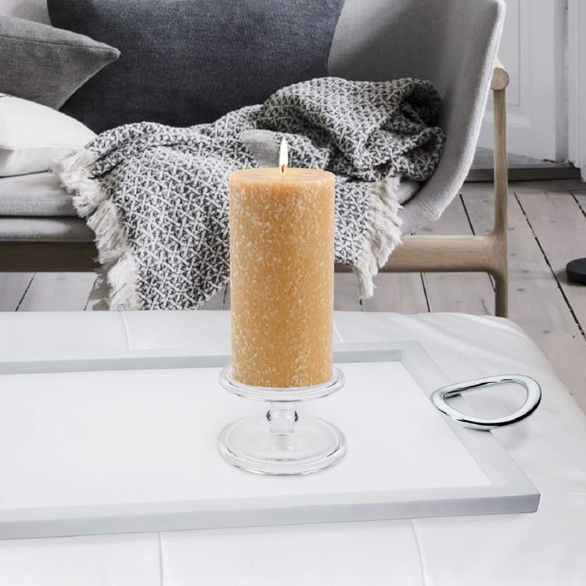 Root Candles 3" x 6" Unscented Timberline™ Pillar Candle