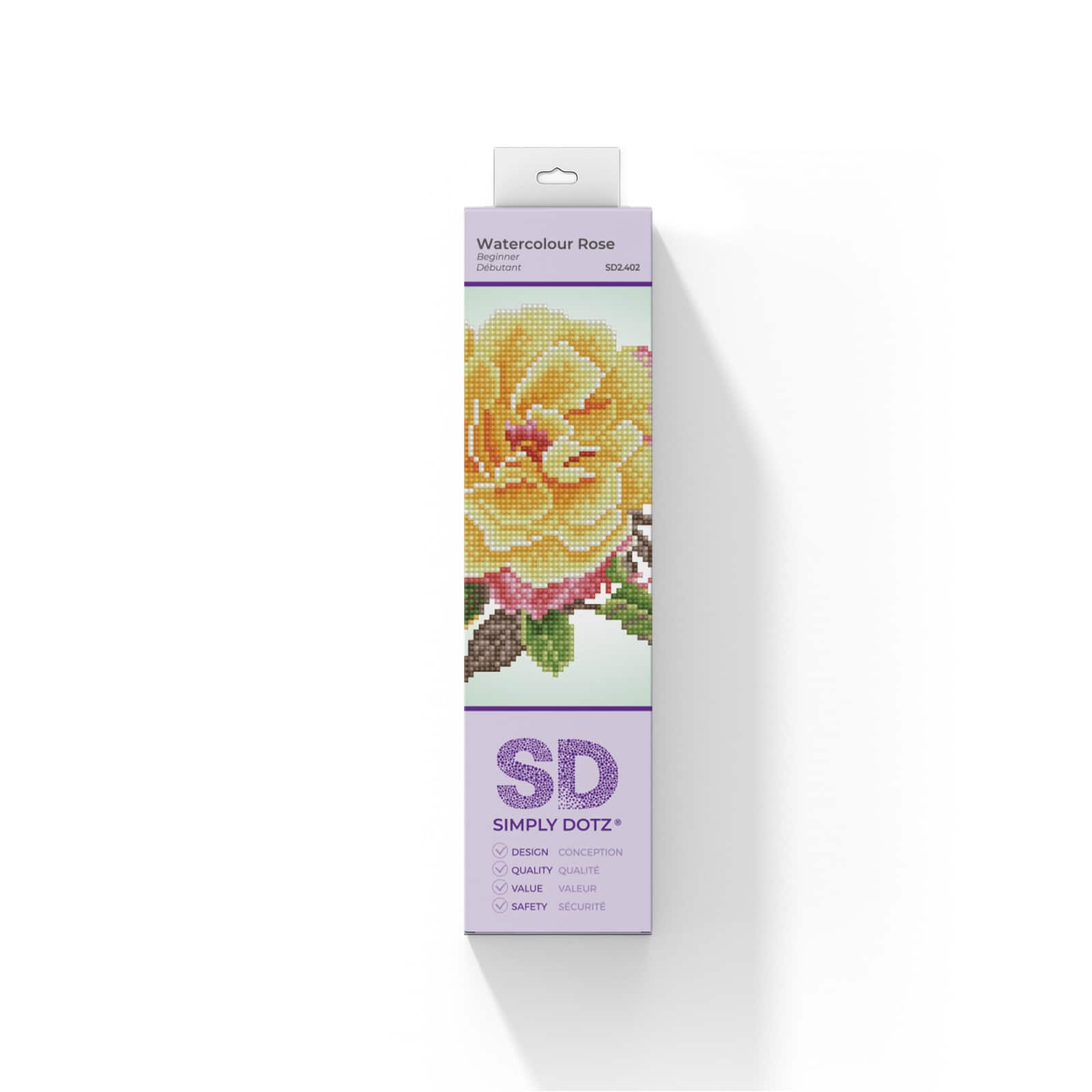 Diamond Dotz® Watercolour Rose Diamond Painting Kit