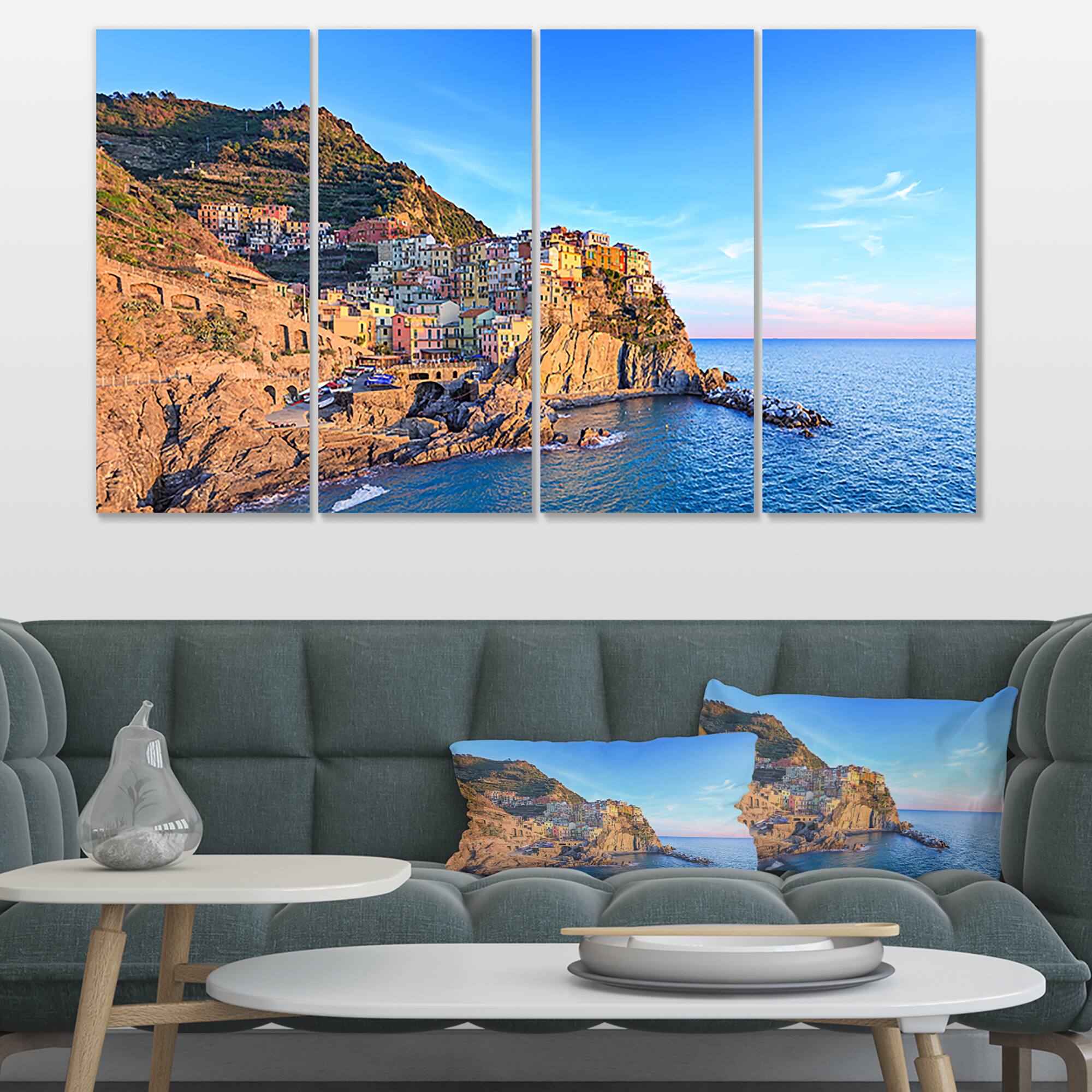 Designart - Manarola Village Cinque Terre Italy