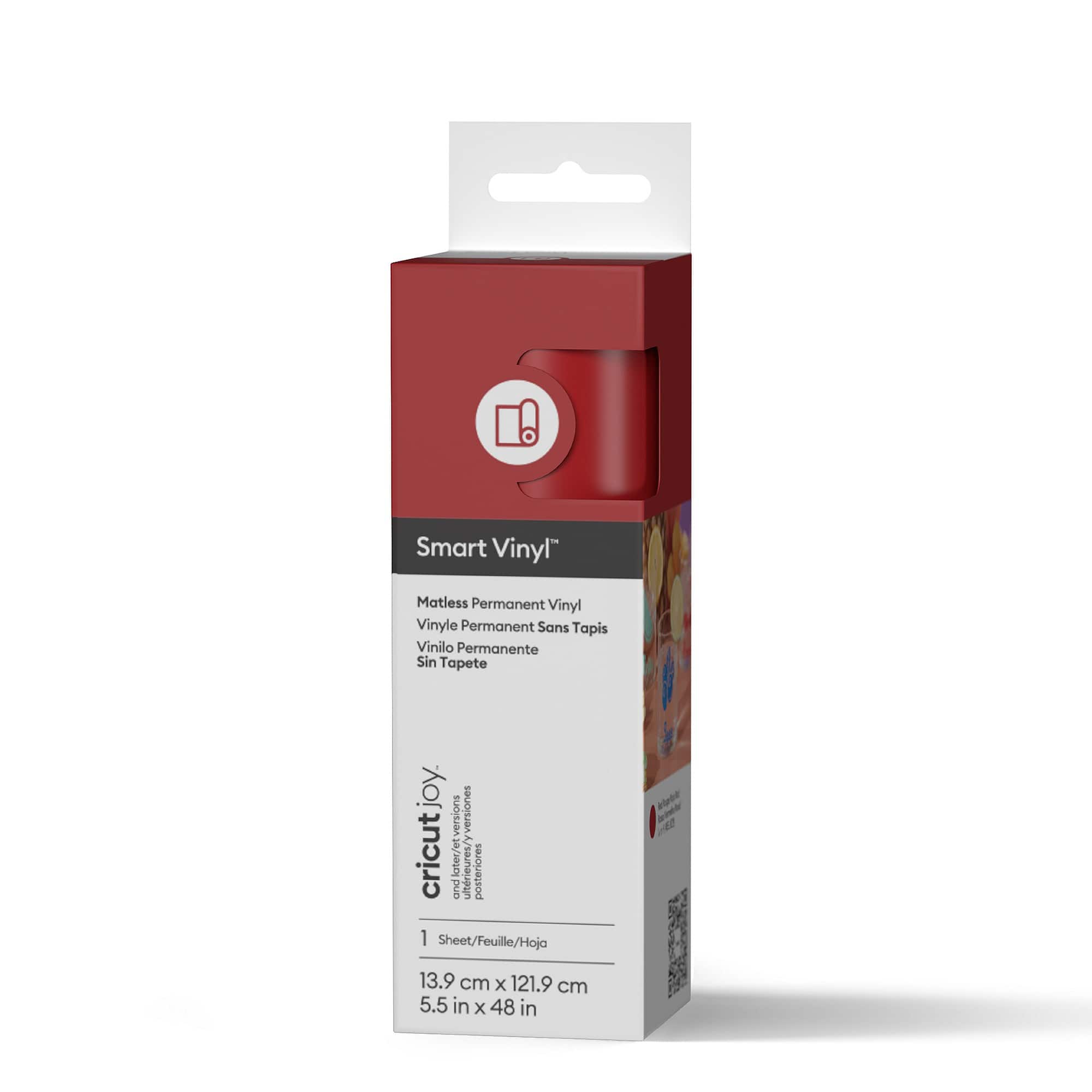 Cricut Joy™ Permanent Smart Vinyl™, Color: Matte Red | Michaels