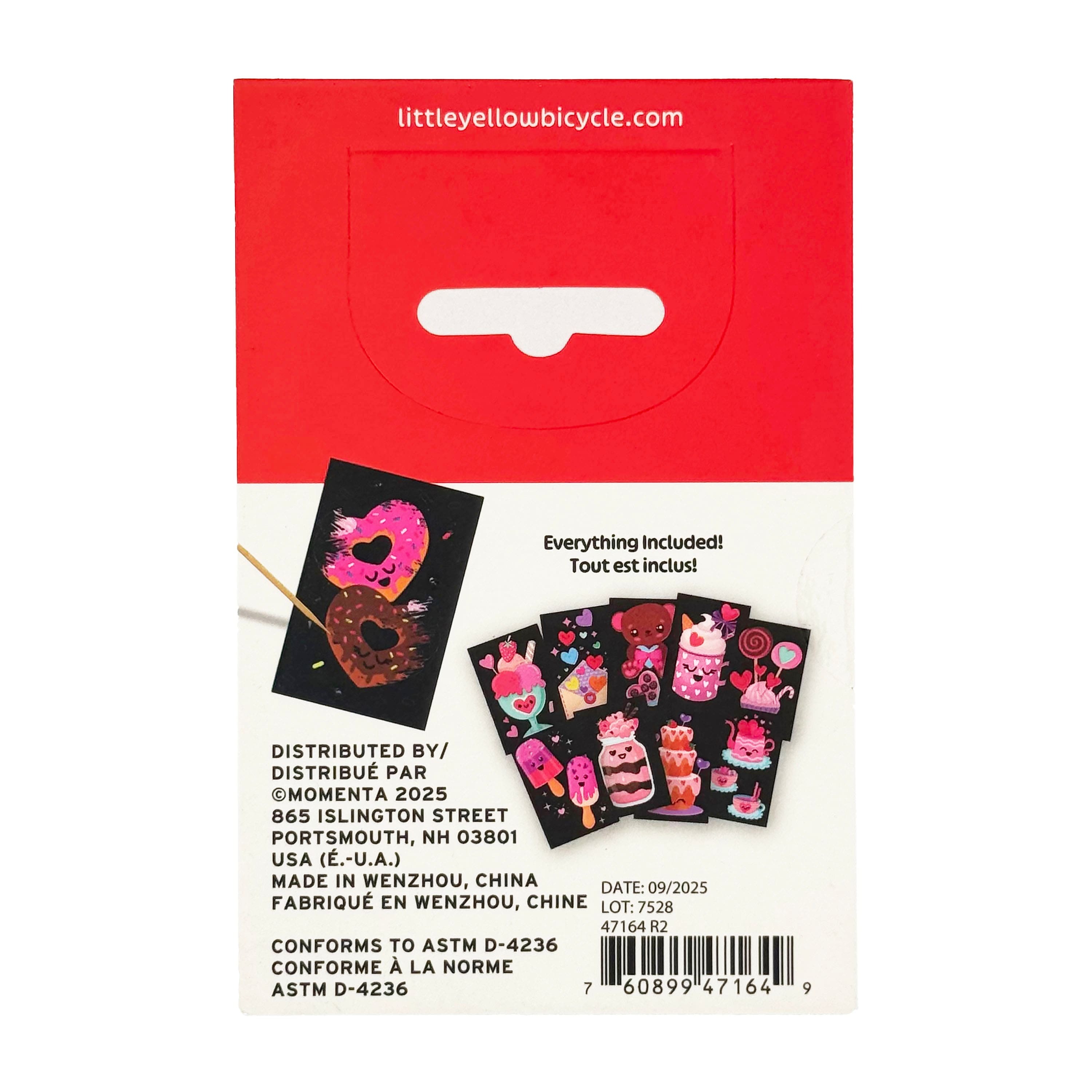 Little Yellow Bicycle® Sundae Mini Scratch Art Kit