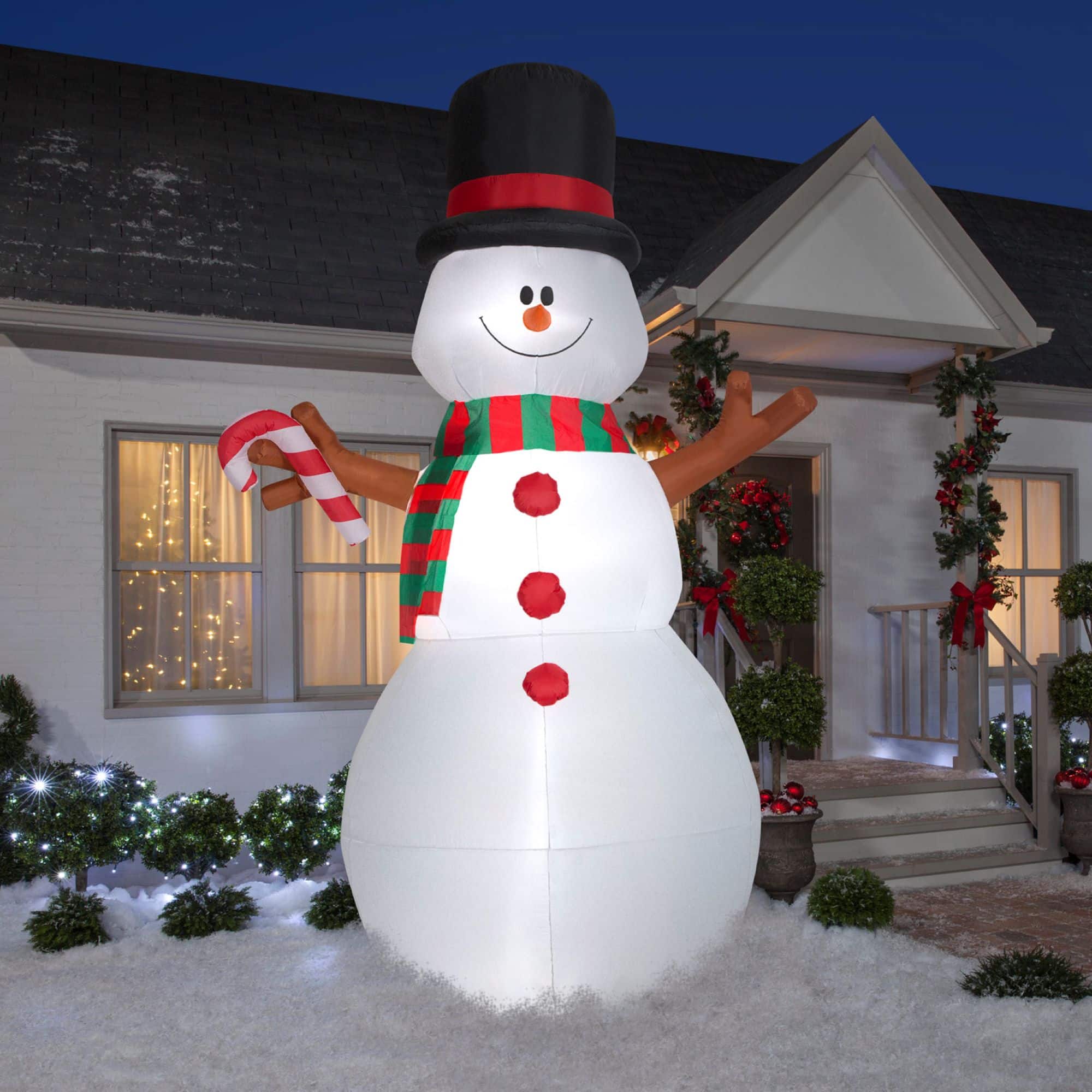 10ft. Airblown® Inflatable Animated Swiveling Snowman