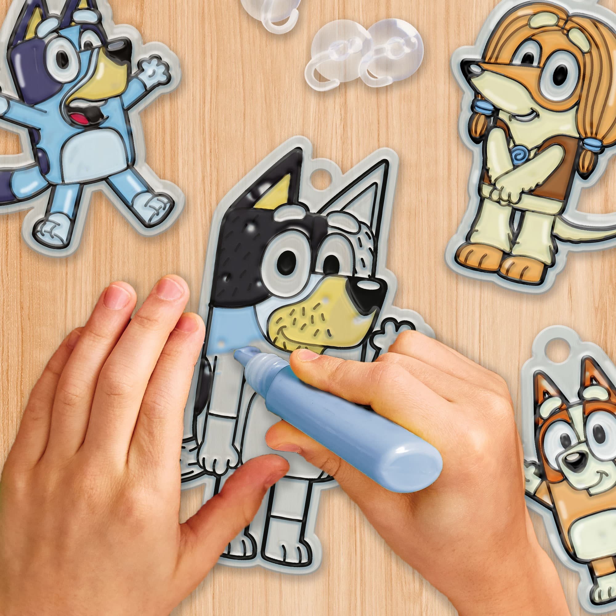 Bluey Window Art Kit
