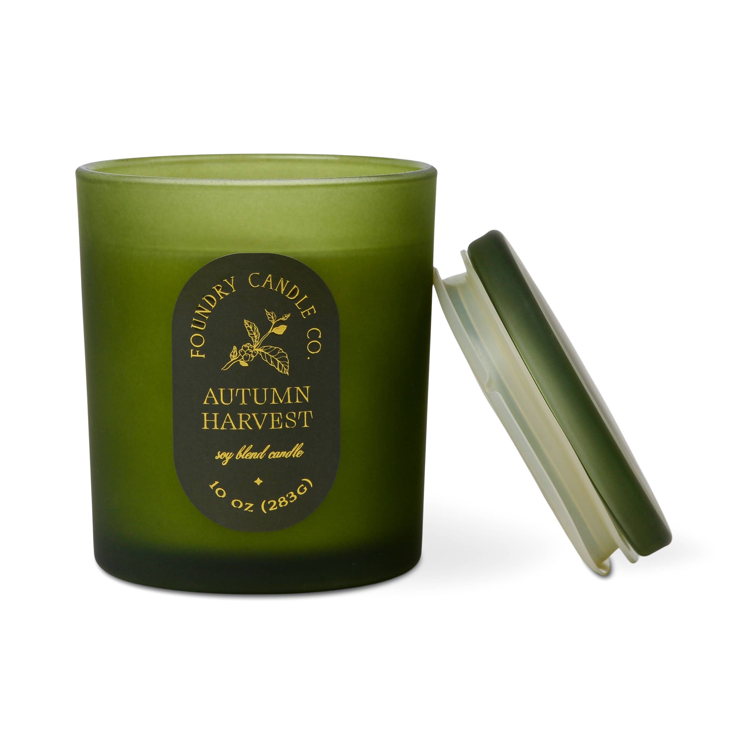 Foundry Candle Co. 10oz. Glass Candle with Lid