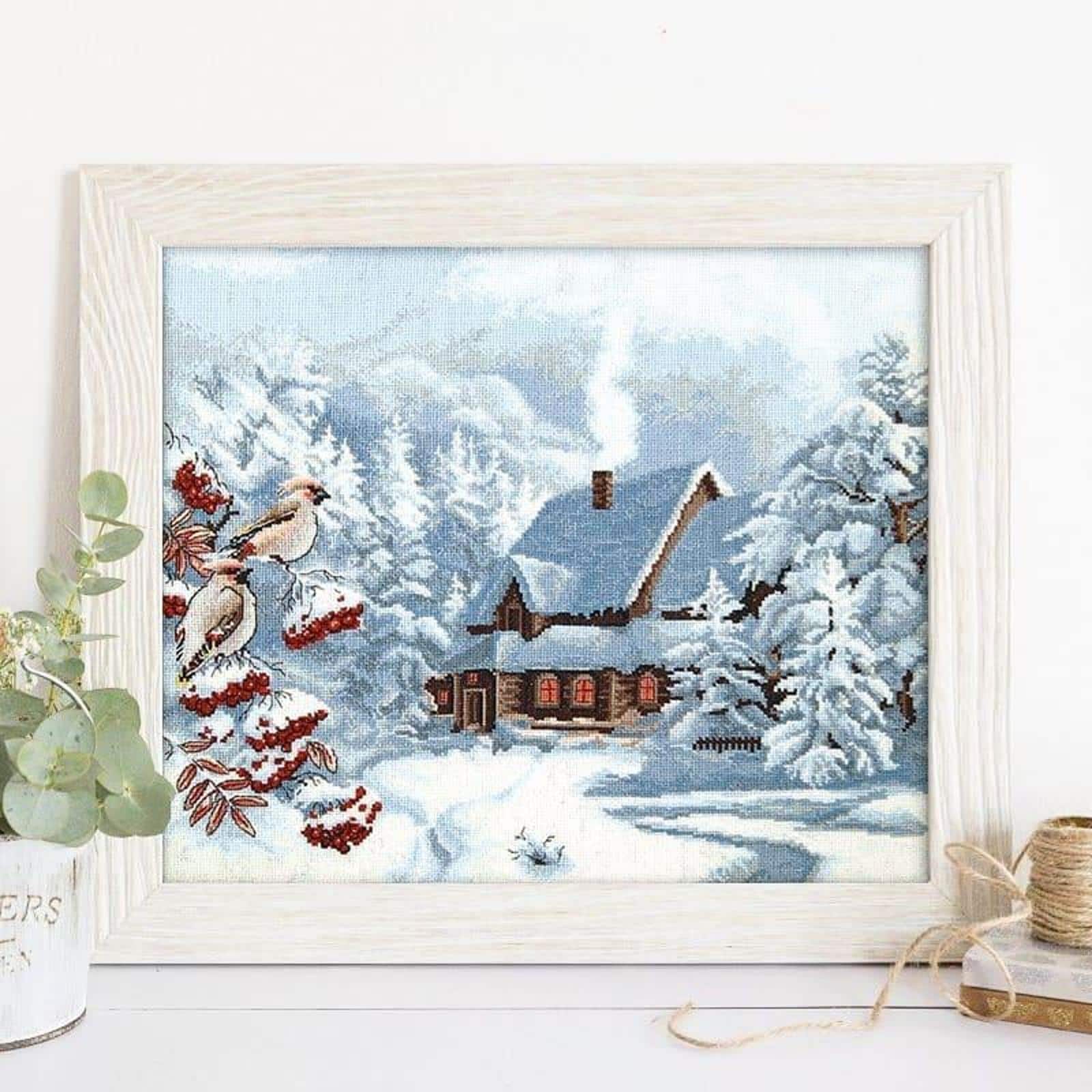 Charivna Mit Cross Stitch Kit Frosty Evening