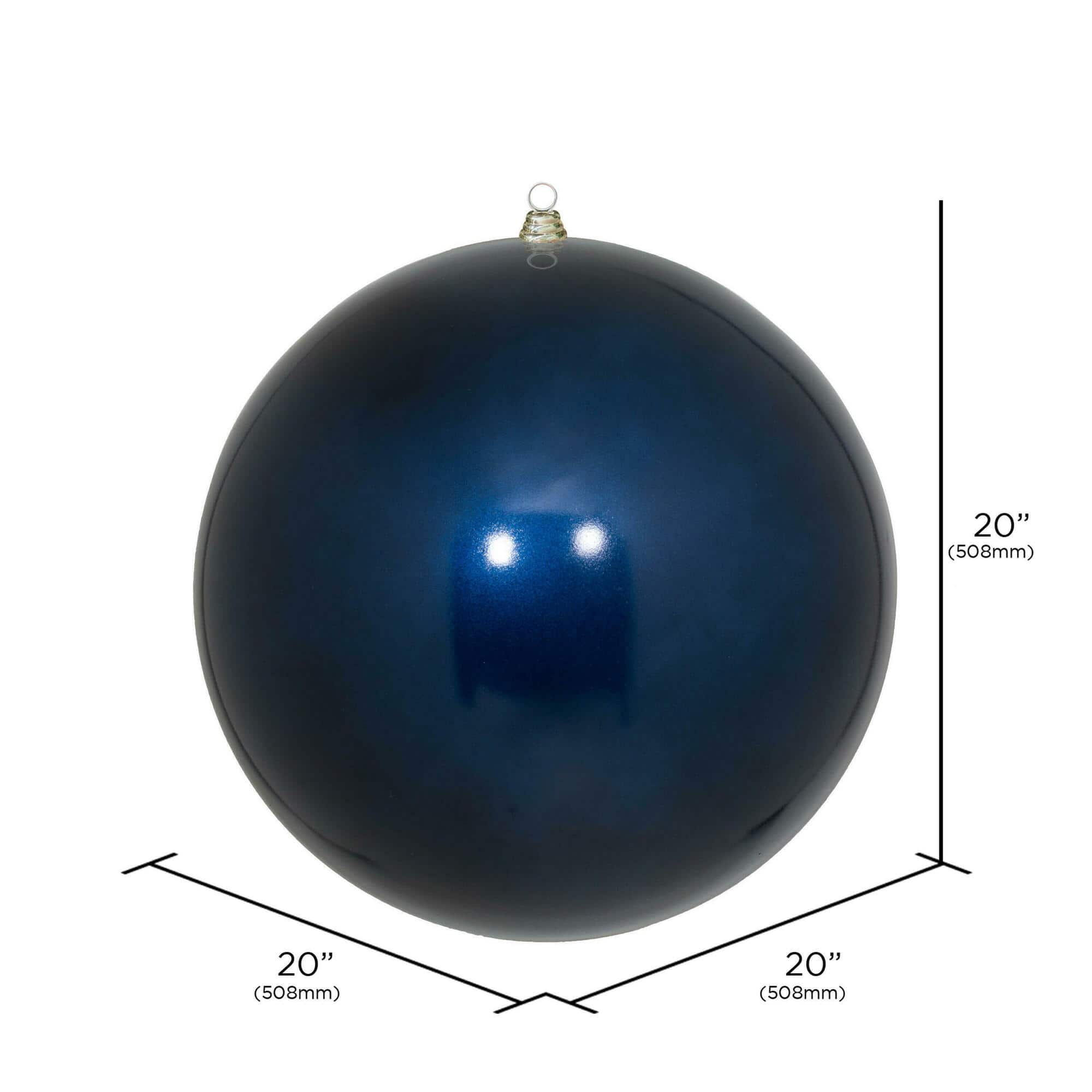 Vickerman 20" Giant Ball Ornament