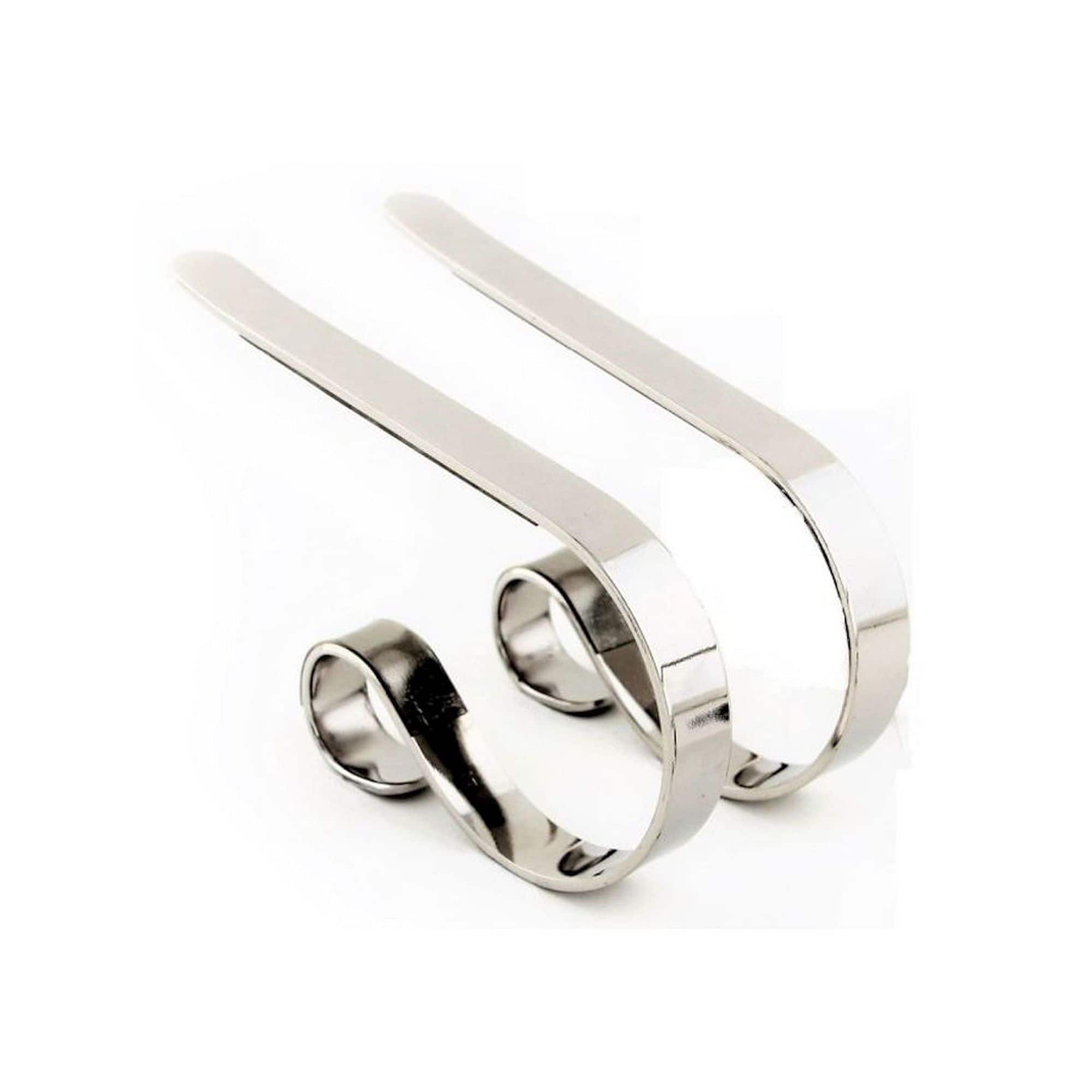 Haute Decor Silver Original MantleClip, 2ct.