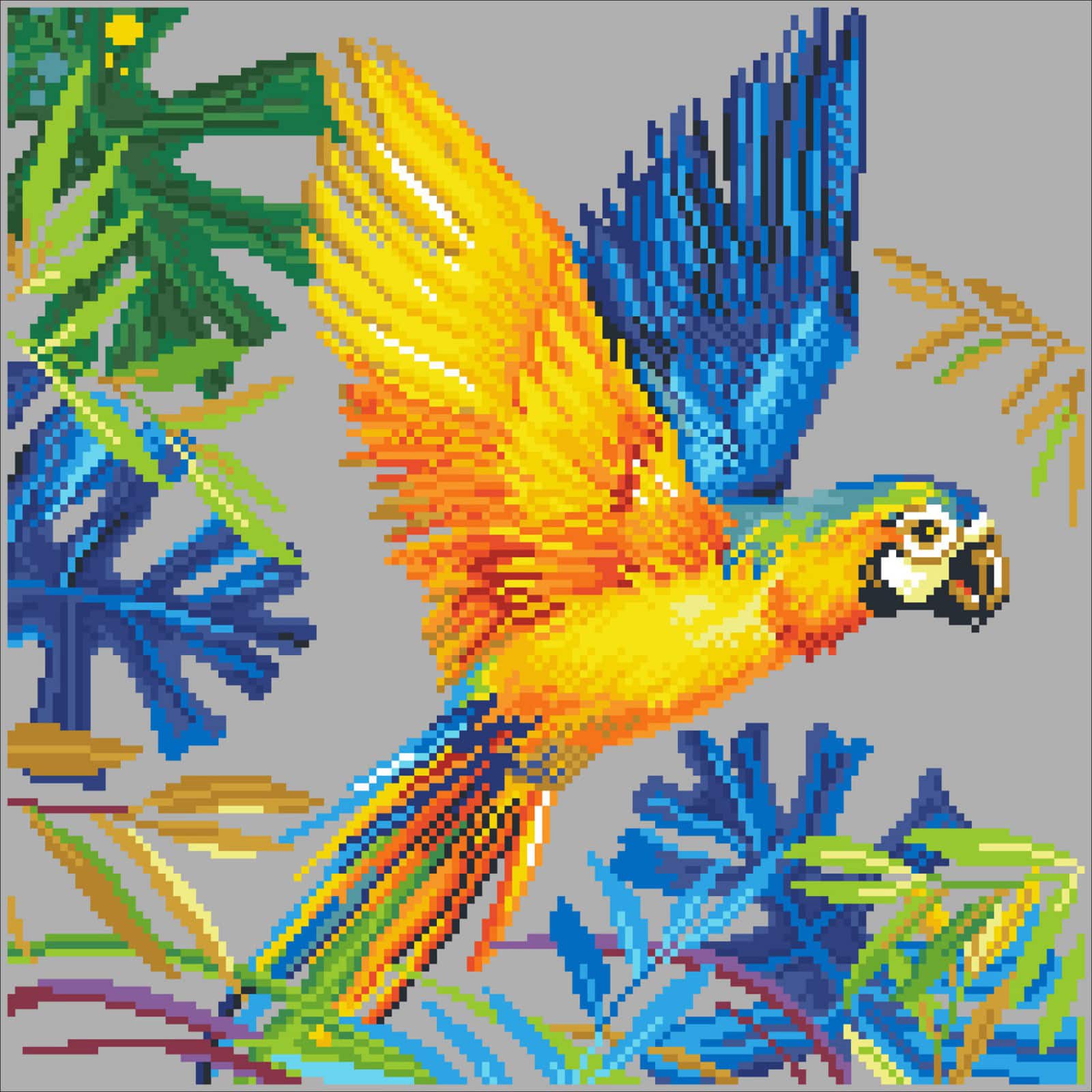 Diamond Dotz® Tropical Majesty Diamond Painting Kit