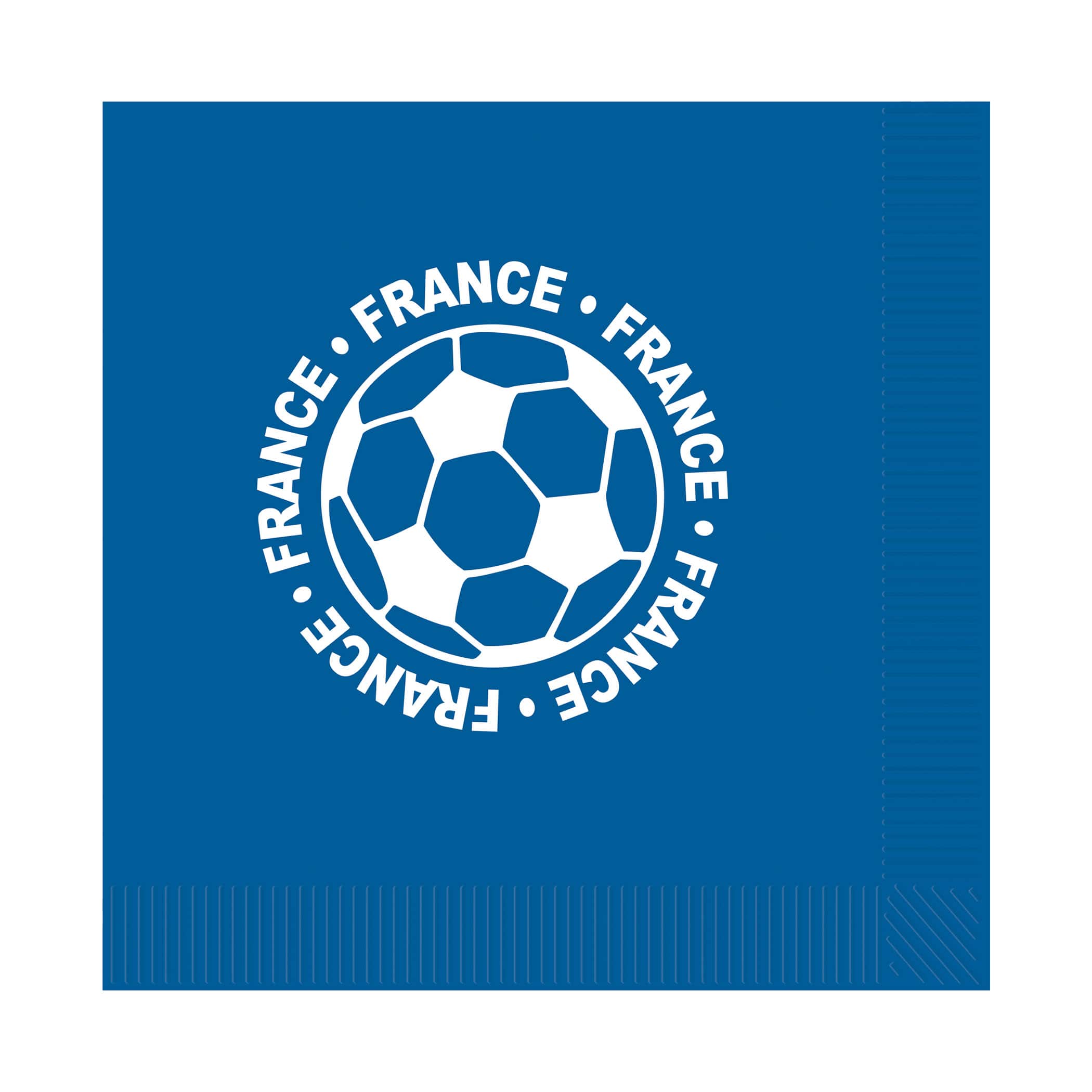 France Soccer Luncheon Napkins