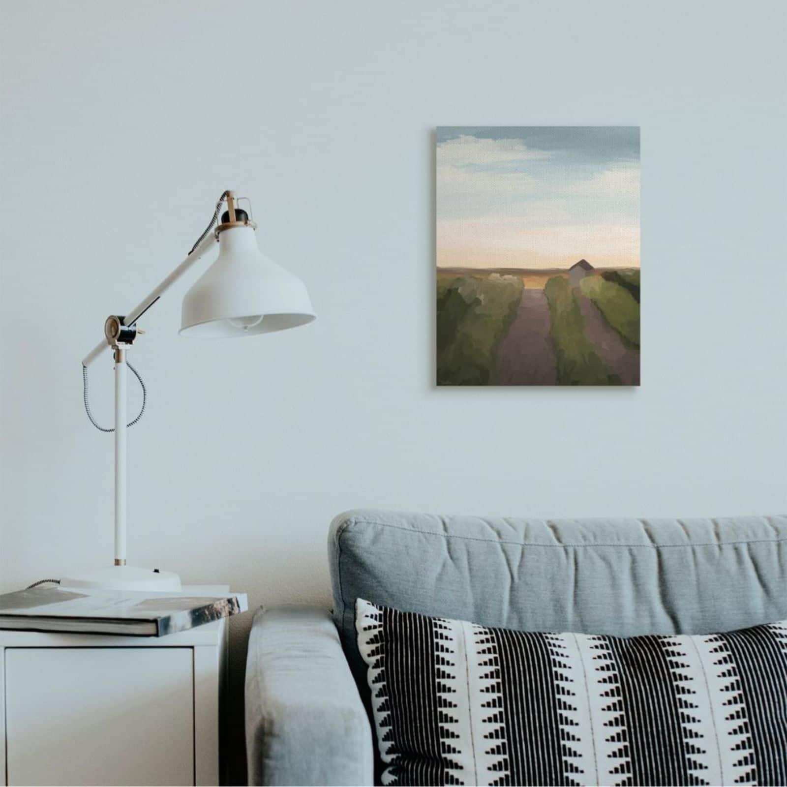 Stupell Industries Vineyard Landscape Wall Art