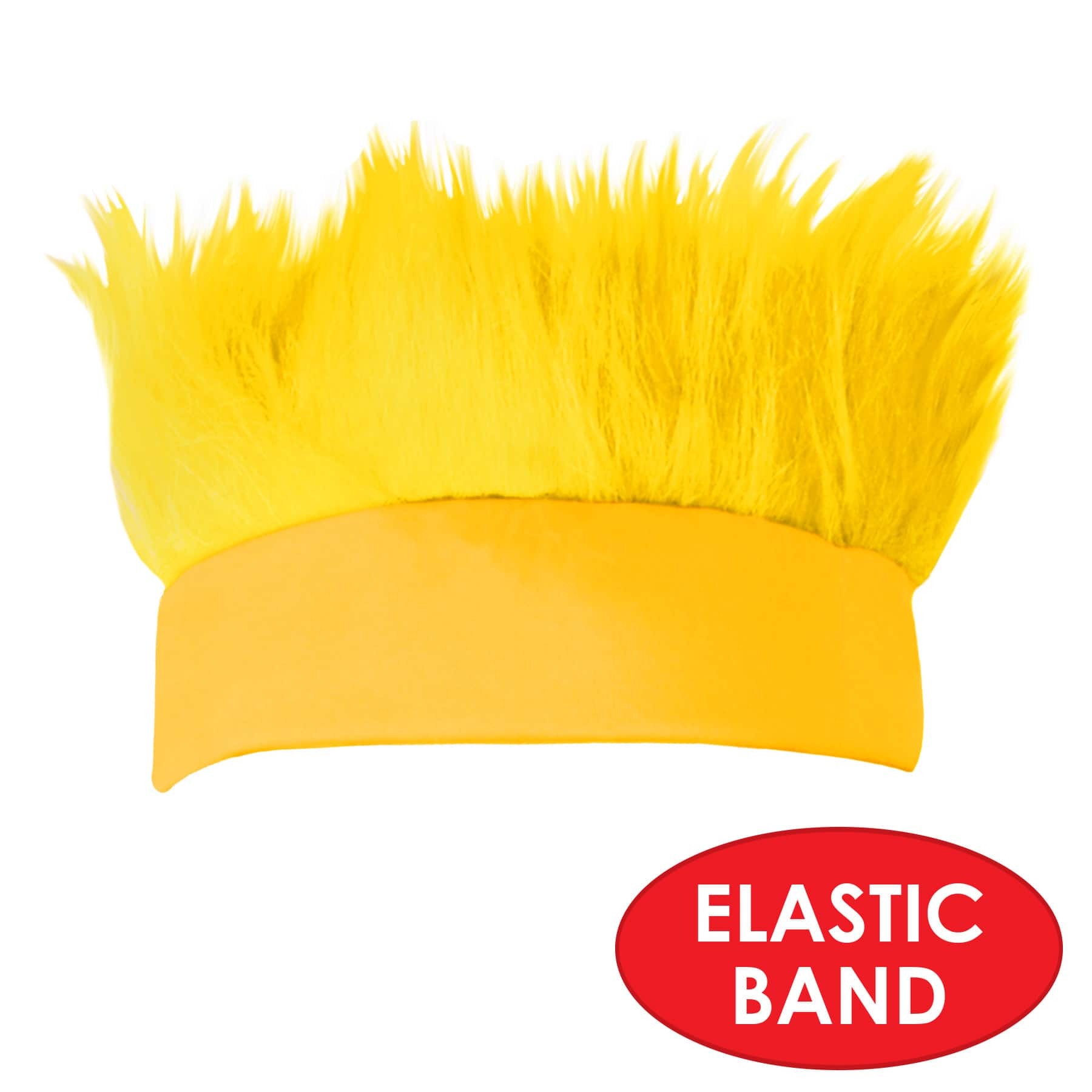 Beistle Yellow Hairy Headbands, 2ct.