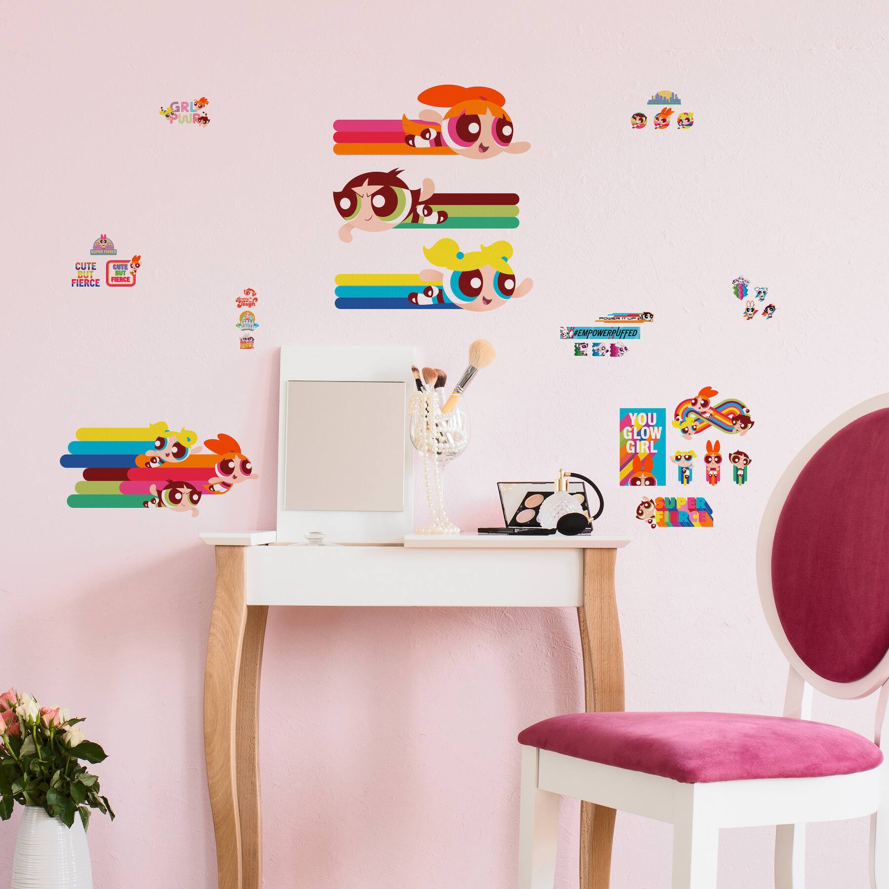 RoomMates Powerpuff Girls Peel & Stick Wall Decals