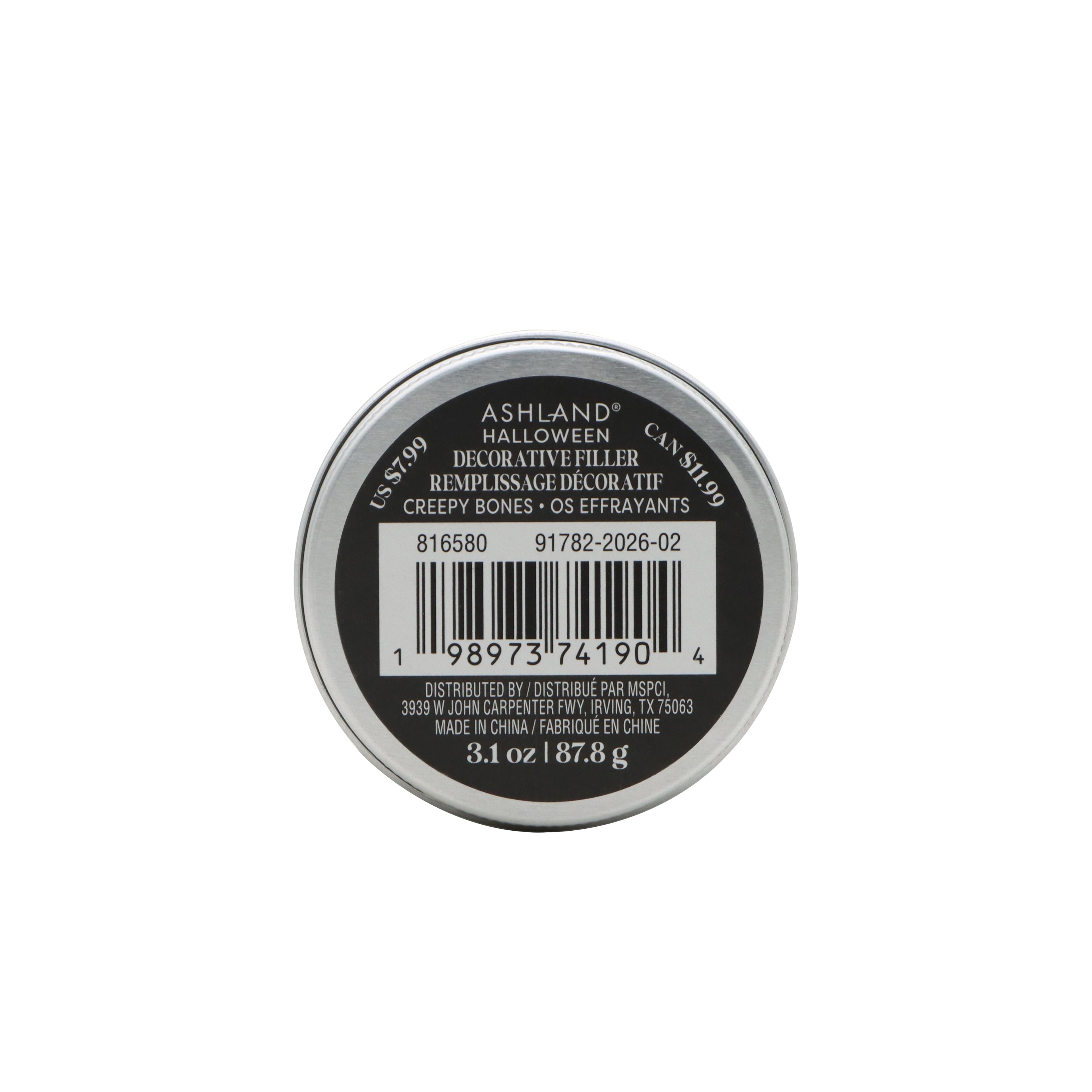 3oz. Black Skeleton Hands Decorative Filler by Ashland®