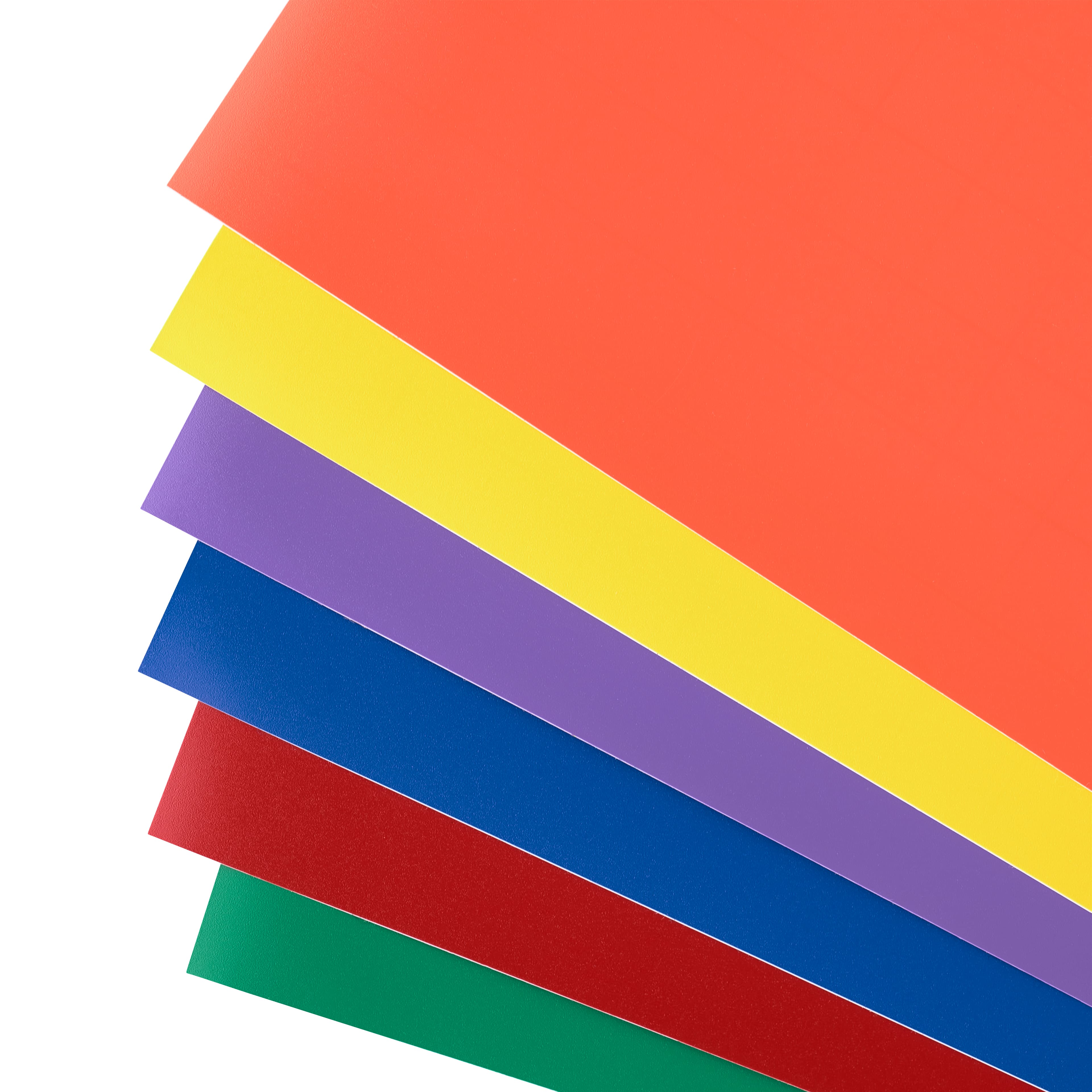 9 Packs: 6 ct. (54 total) Cricut® Premium Vinyl™, Rainbow Sampler