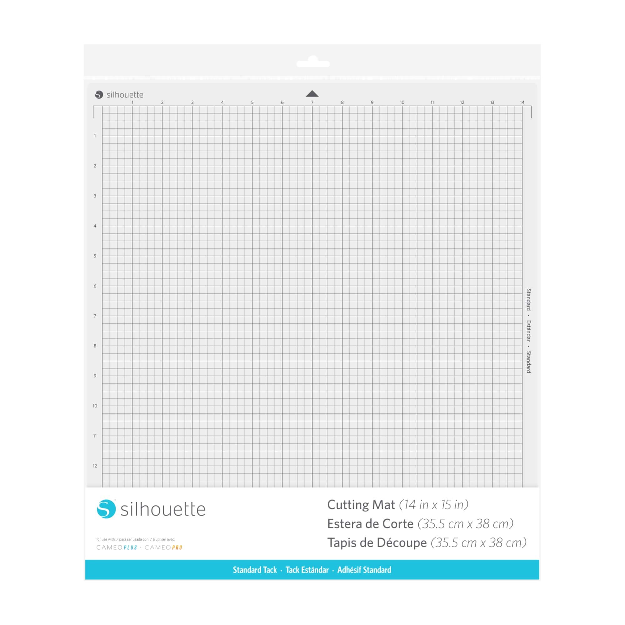 Silhouette CAMEO® Plus 14" x 15" Standard Tack Cutting Mat