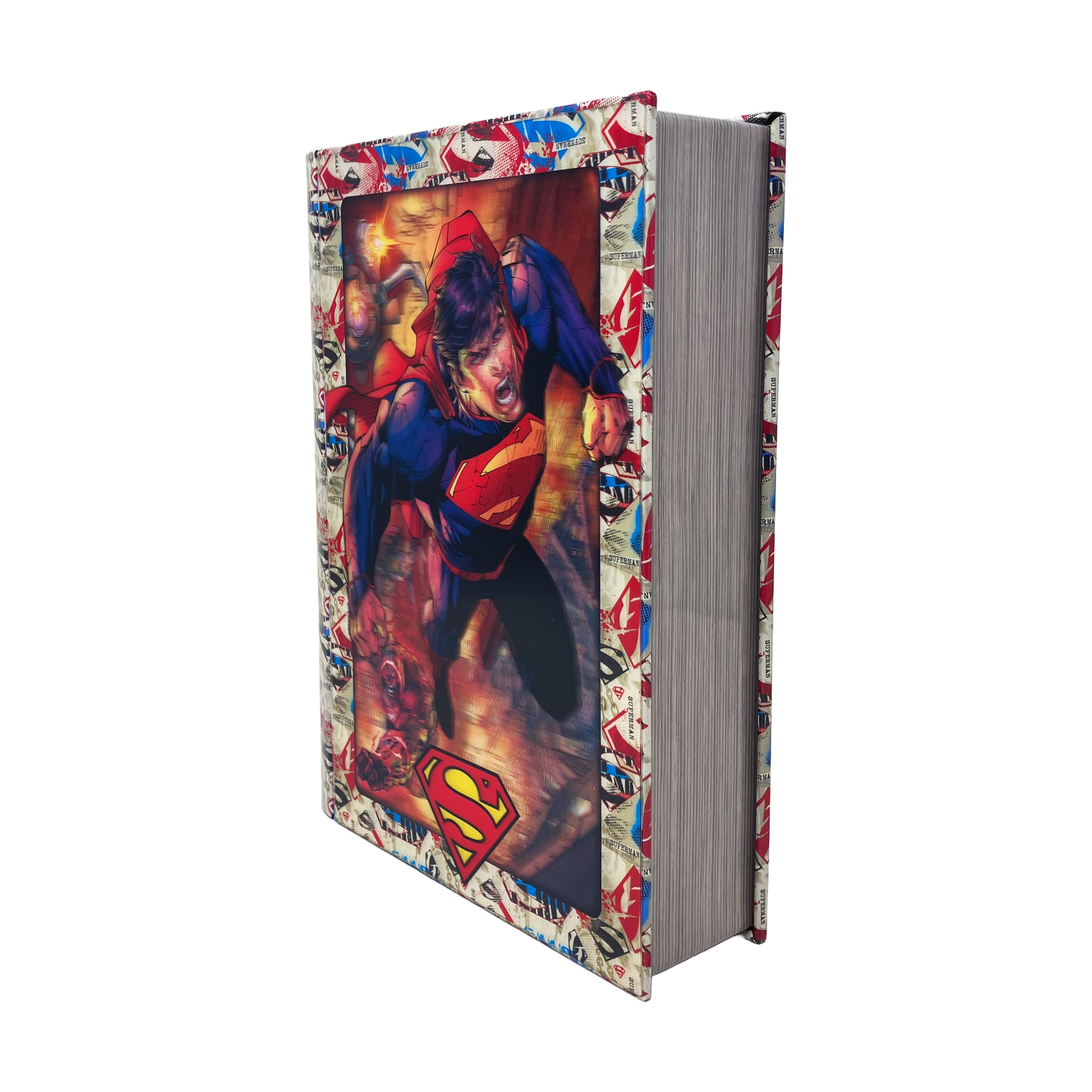 DC Comics - Superman 3D Lenticular Jigsaw Puzzle in a Collectible Tin Book: 300 Pcs