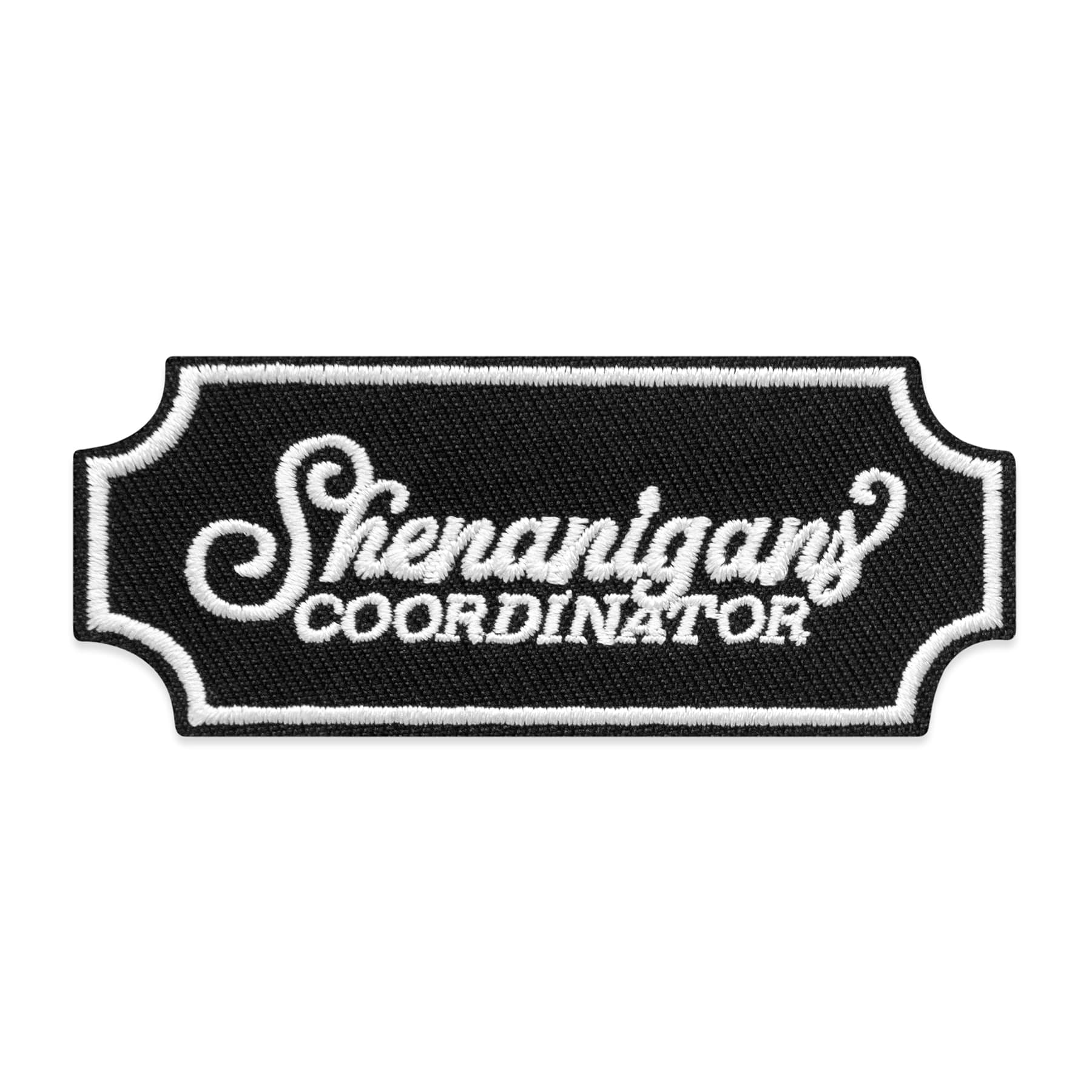 Shenanigans Coordinator Embroidered Iron-On & Adhesive Patch by Make Market®