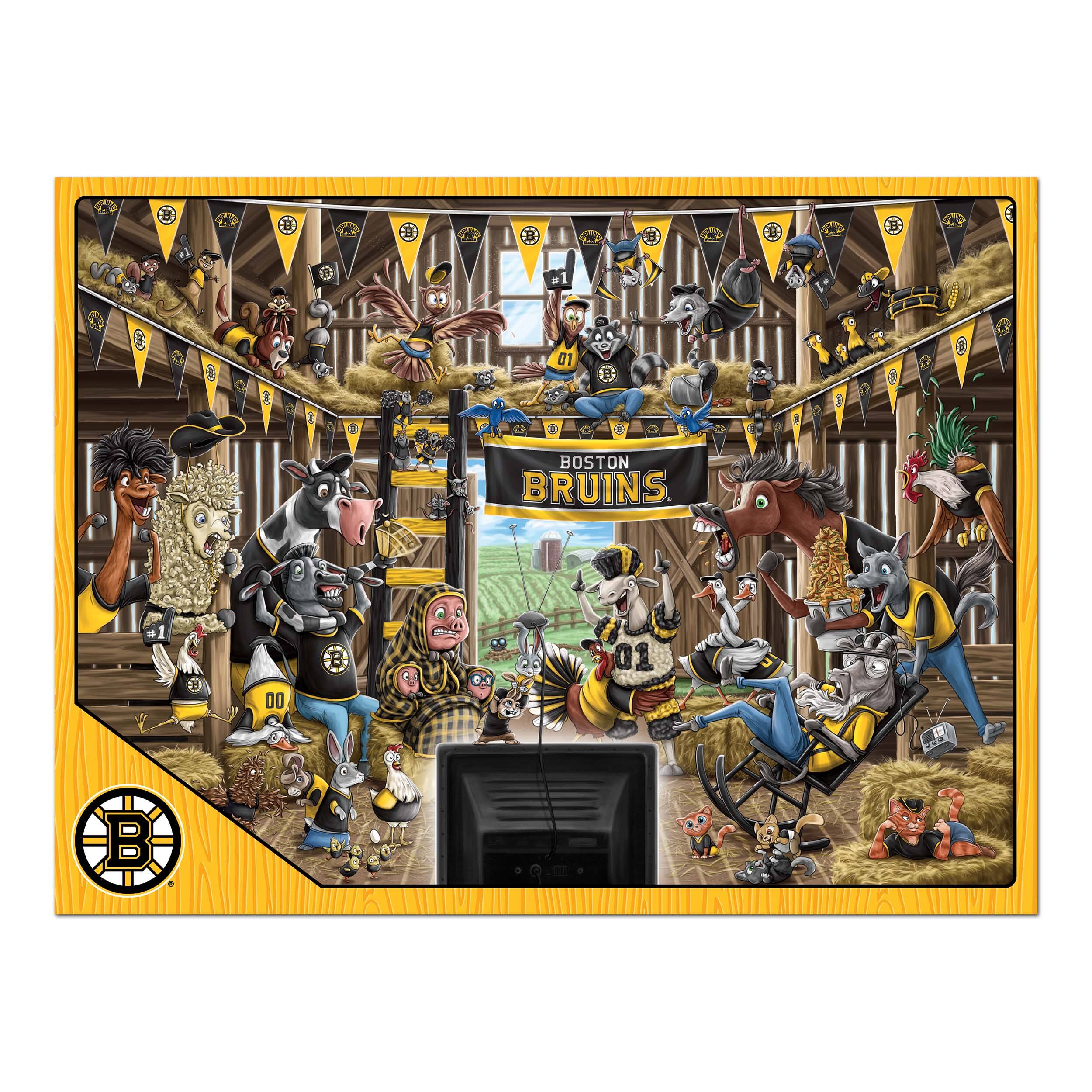 NHL Barnyard Fans 500 Piece Puzzle