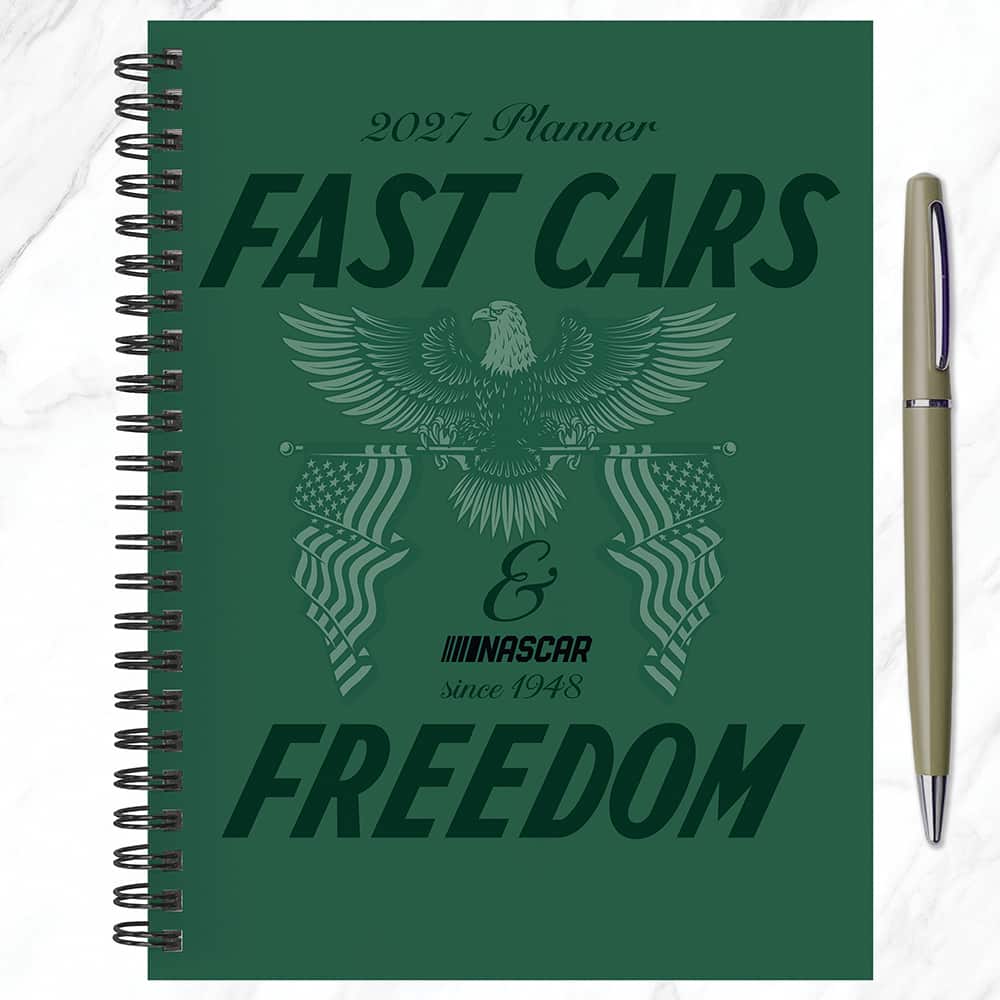 2027 Nascar Medium Weekly Monthly Planner
