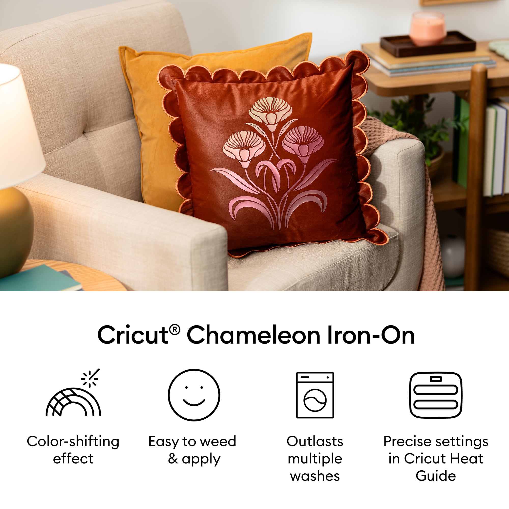 Cricut® 12" x 24" Chameleon Iron-On