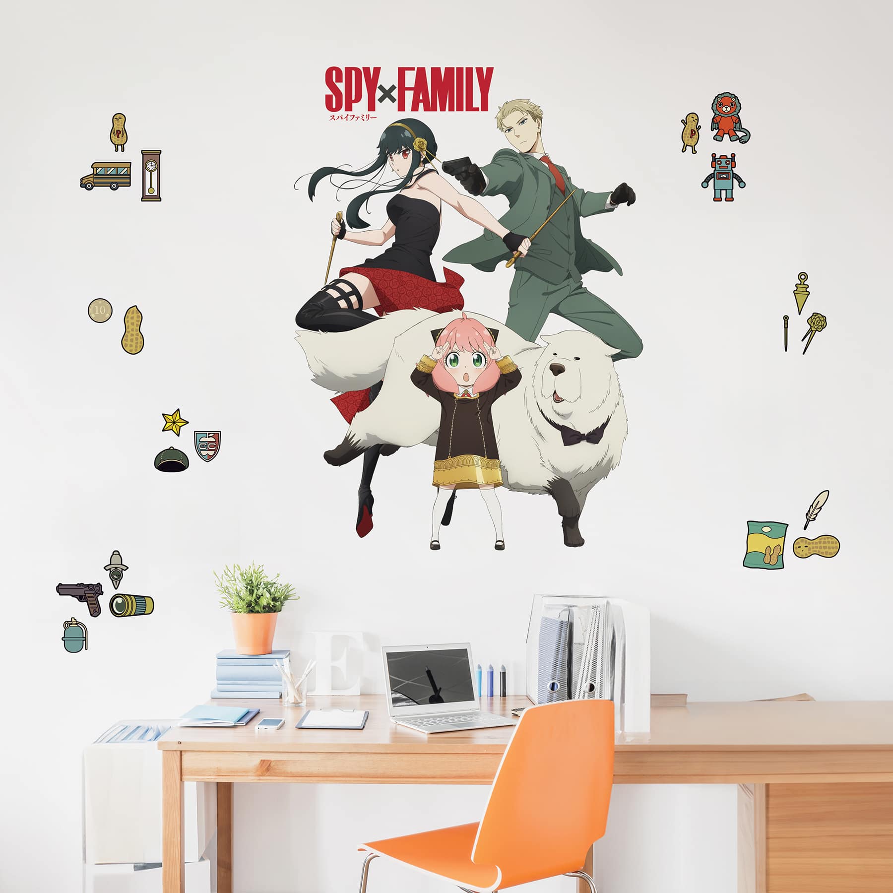 RoomMates Spy x Family: The Forgers Wall Decals