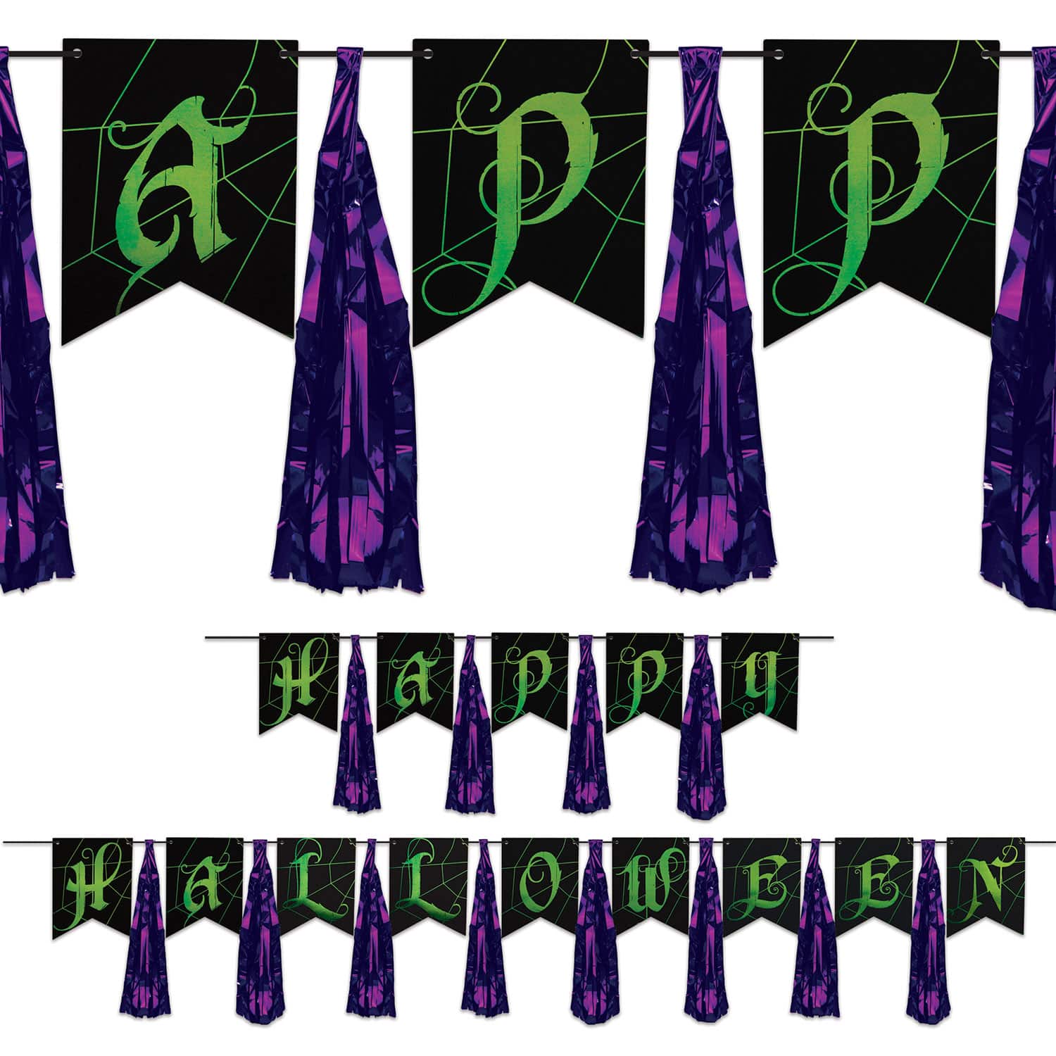 Beistle Happy Halloween Tassel Streamer