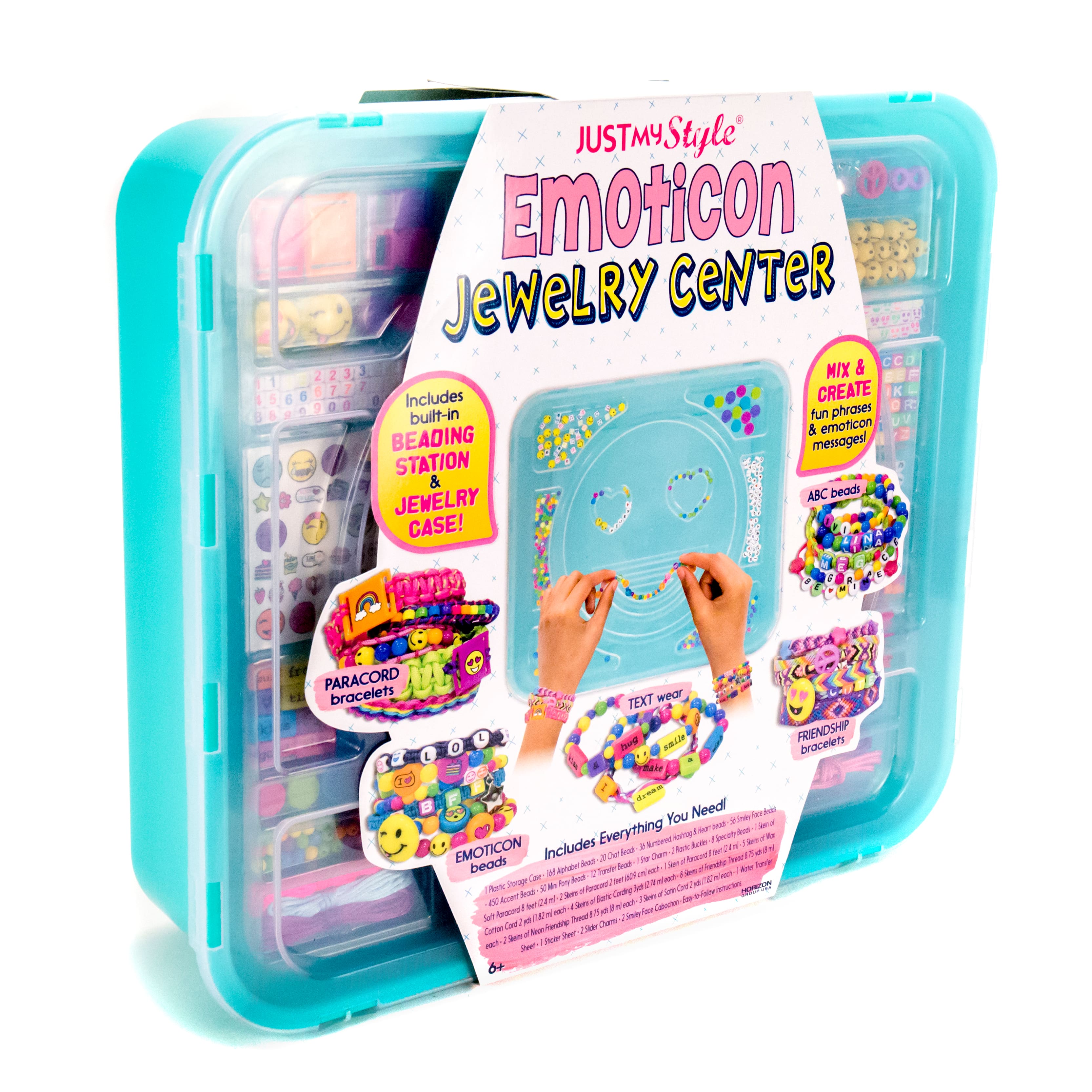 Just My Style® Emoticon Jewelry Center & Storage Case